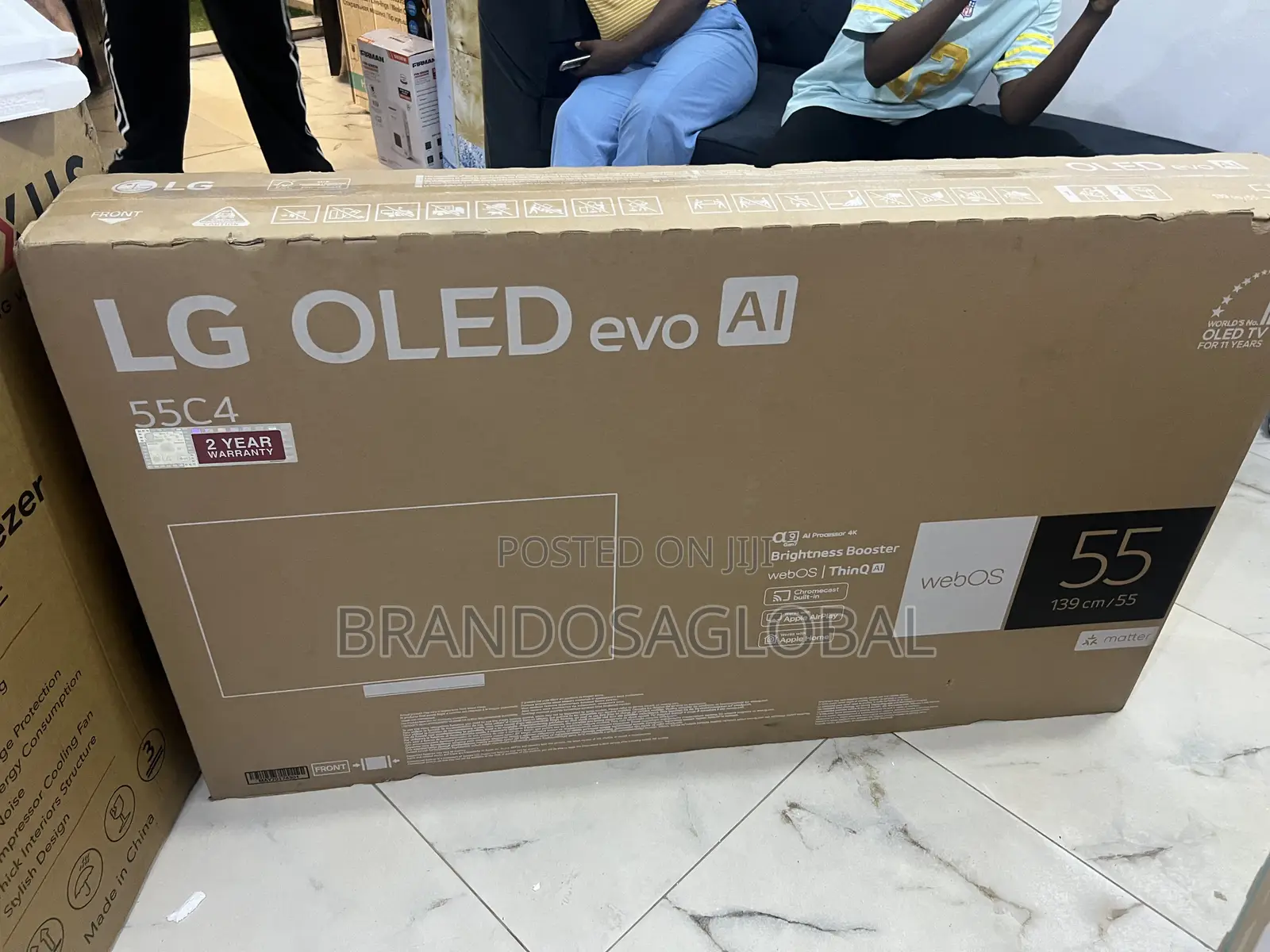 Lg Oled 55c46la 55" Smart Tv With Cinema-Grade Visuals