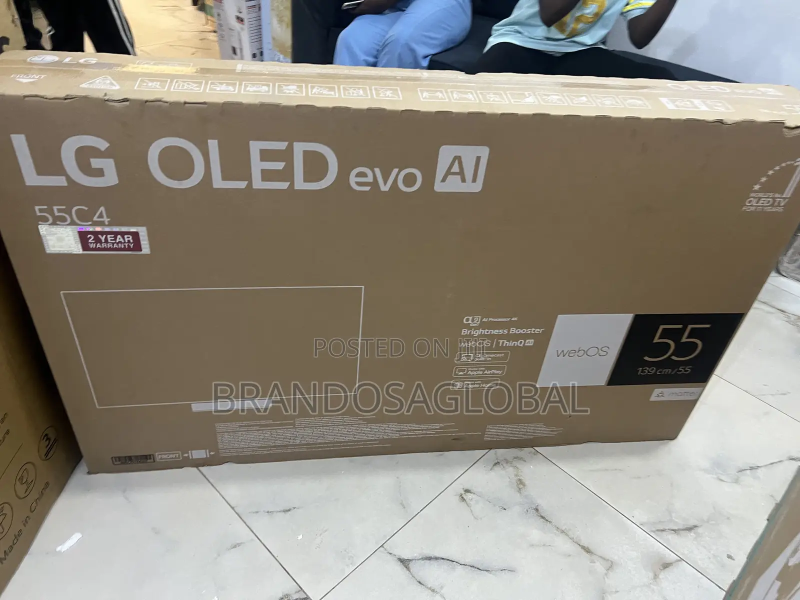 Authentic Lg 55 Inches Oled 55c46la With Self-Lit Pixel Precision