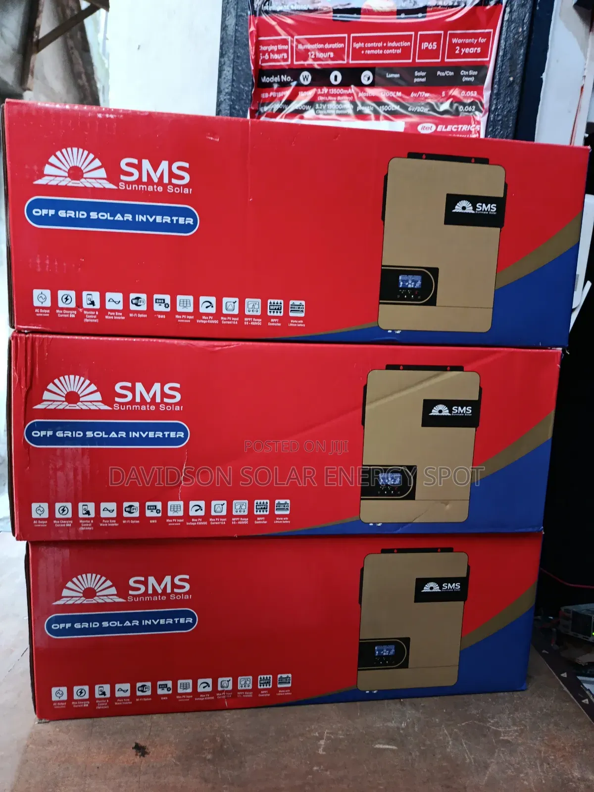 2kva 12v SMS Solar Inverter Hybrid