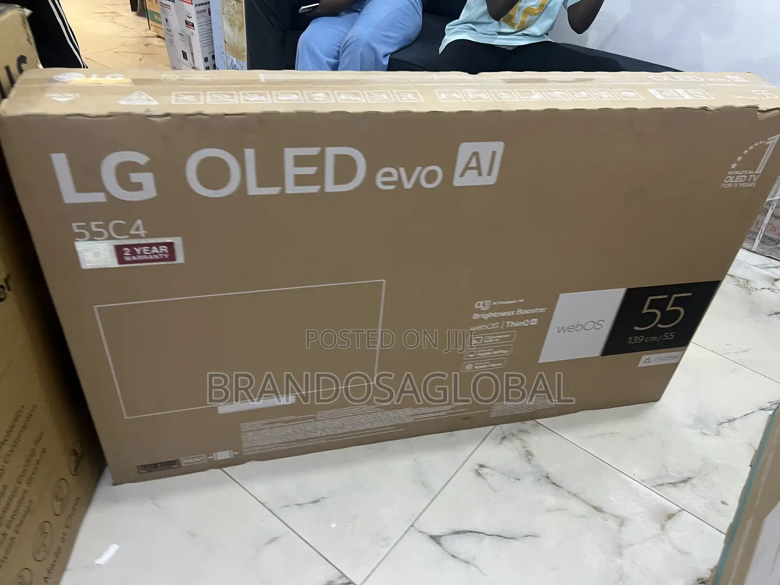 Lg 55c46la 55" Oled Smart Tv With Vibrant Colour Accuracy