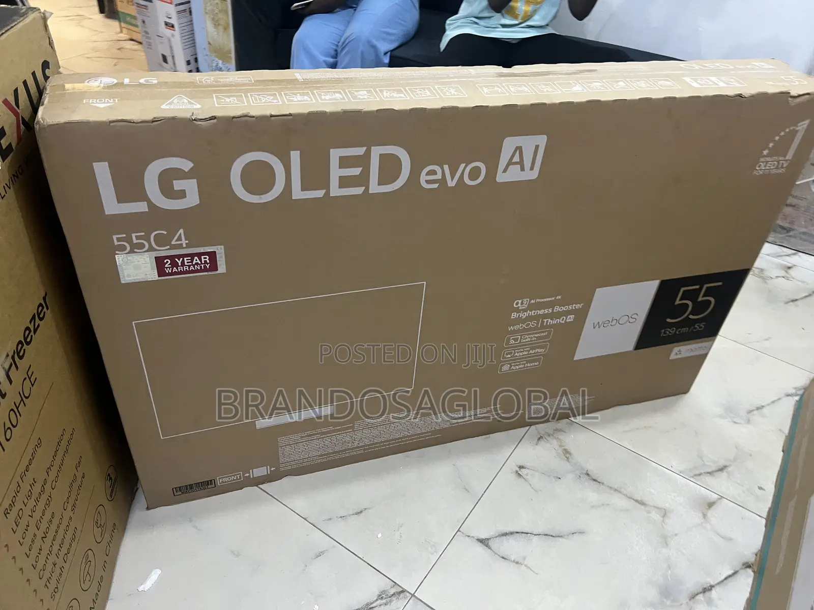 Lg 55c46la 55" Oled Smart Tv With Vibrant Colour Accuracy