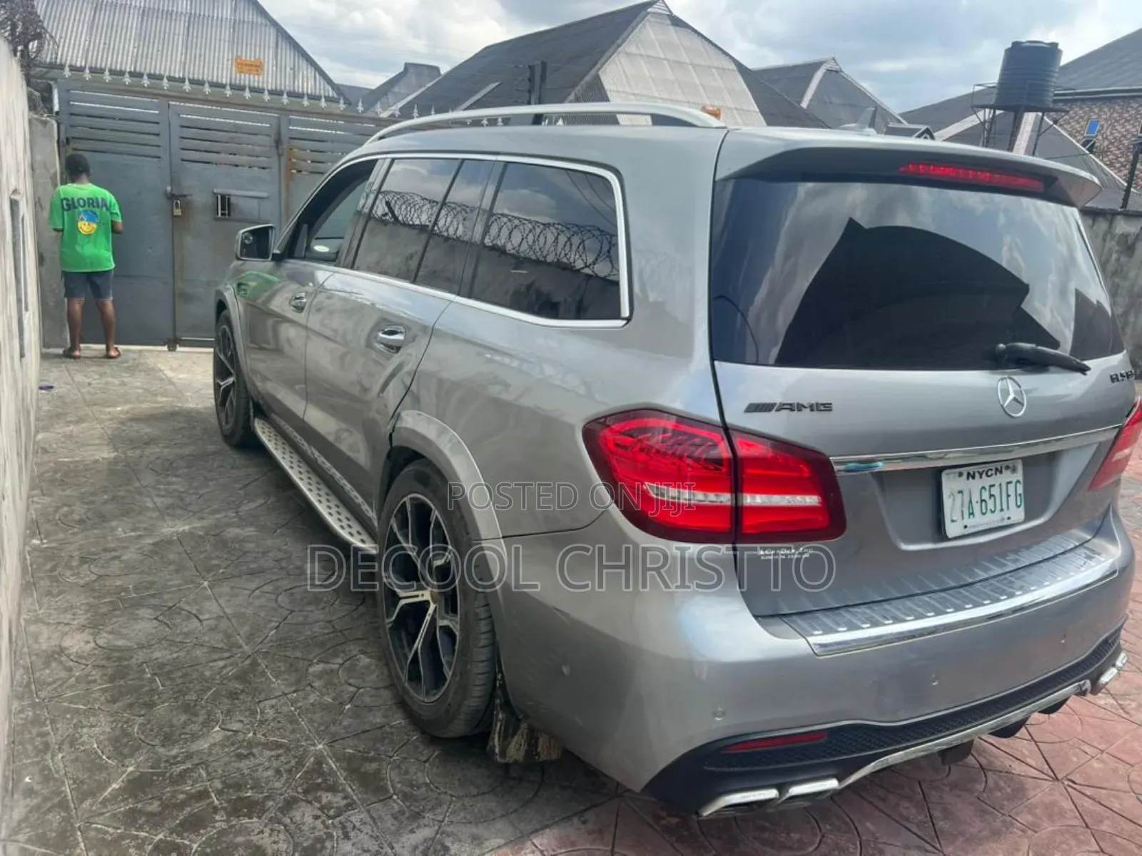Mercedes-Benz GLE-Class AMG GLE 63 4MATIC 2015 Silver