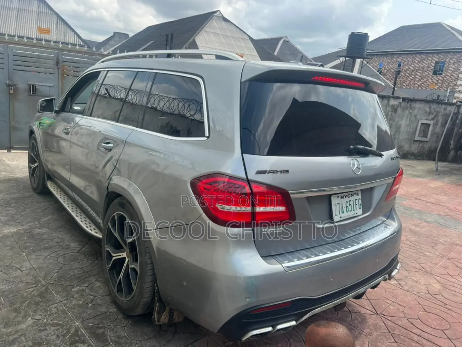 Mercedes-Benz GLE-Class AMG GLE 63 4MATIC 2015 Silver