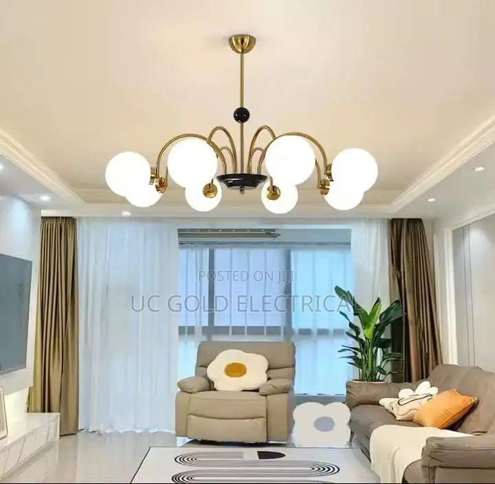 Nordic Modern Minimalist Creative Art Glass Pendant Light Luxury Led