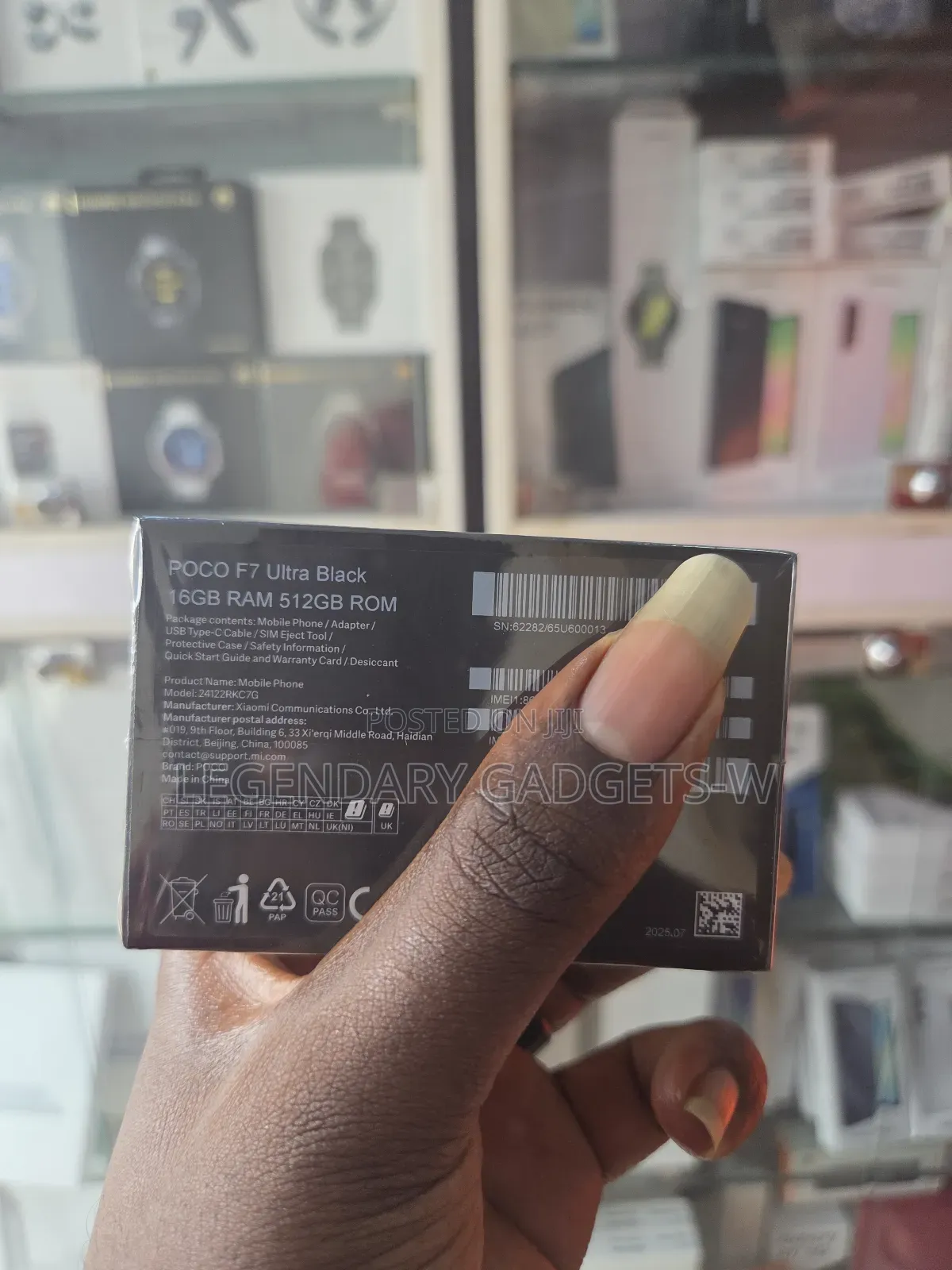 New Xiaomi Poco F7 Ultra 512 GB Black