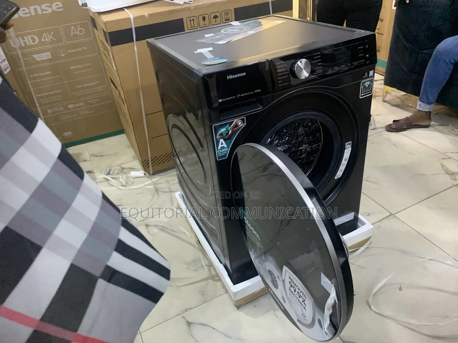 Hisense 12kg Wash Dry – Intelligent Wash System