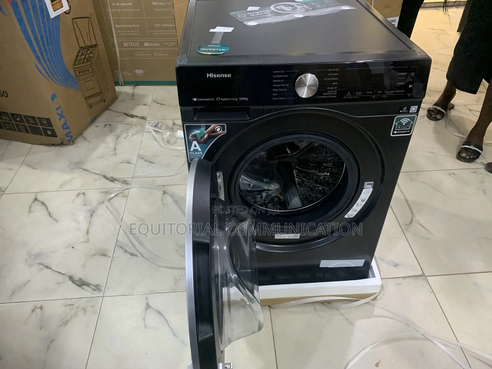 Hisense 12kg Wash/Dry – Advanced Steam Care