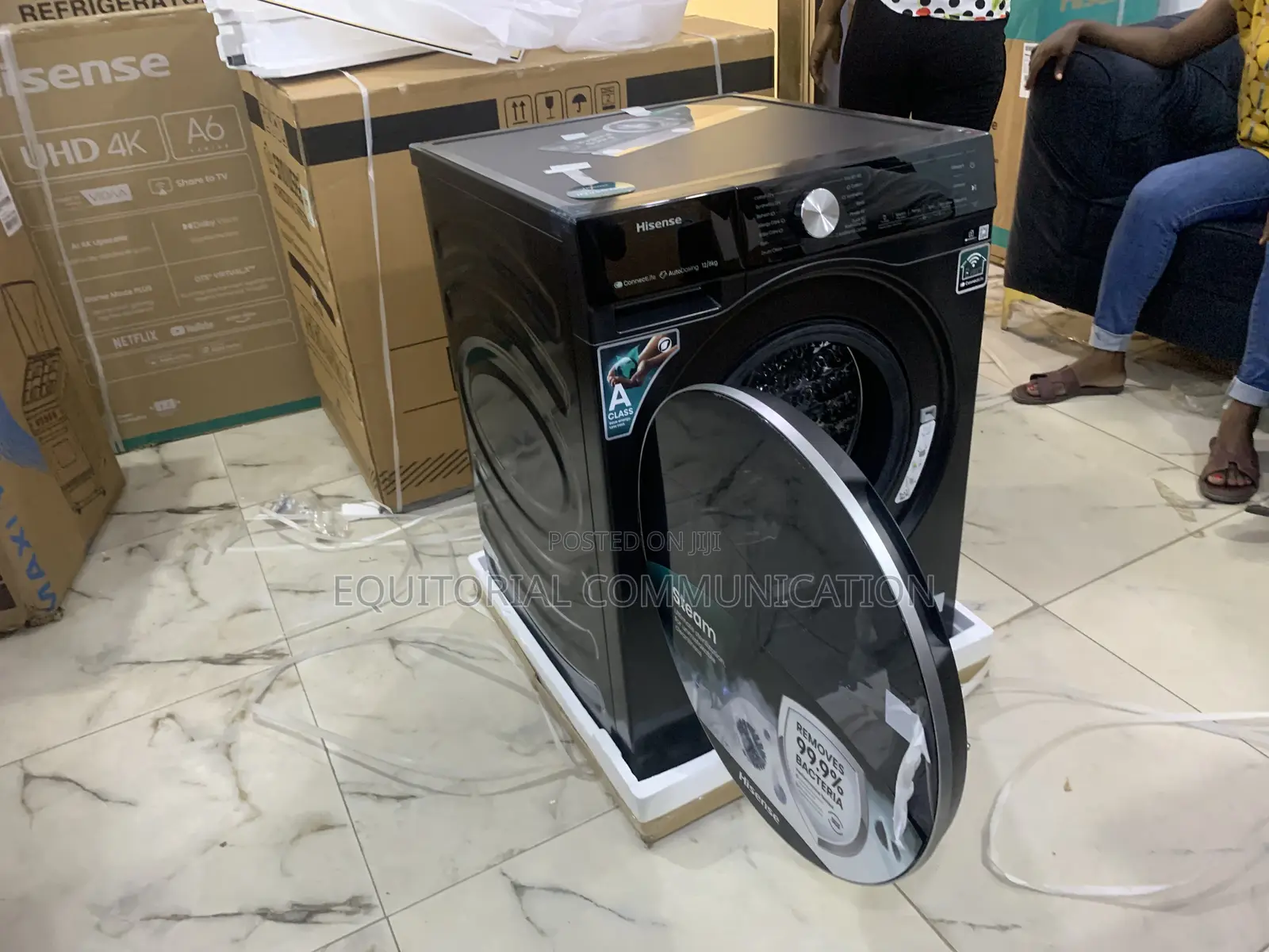 Hisense 12kg Wash/Dry – Advanced Steam Care
