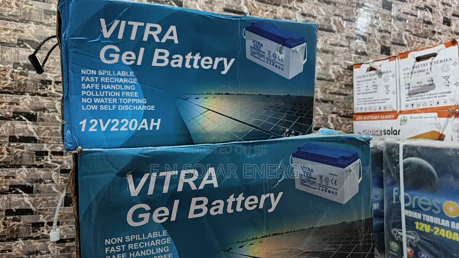 Solar 220a Dry Cell Battery Available Now