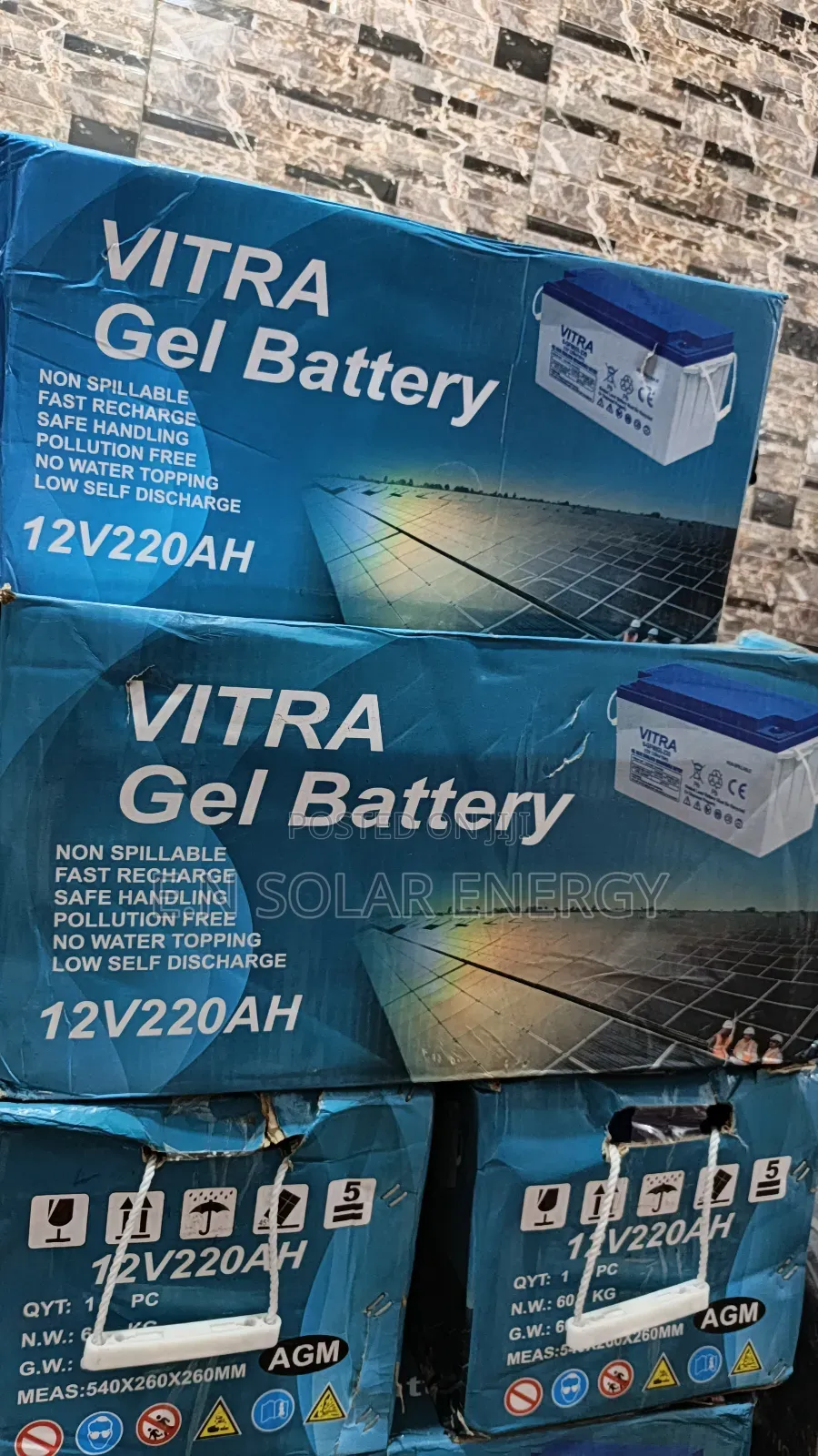 Solar 220a Dry Cell Battery Available Now