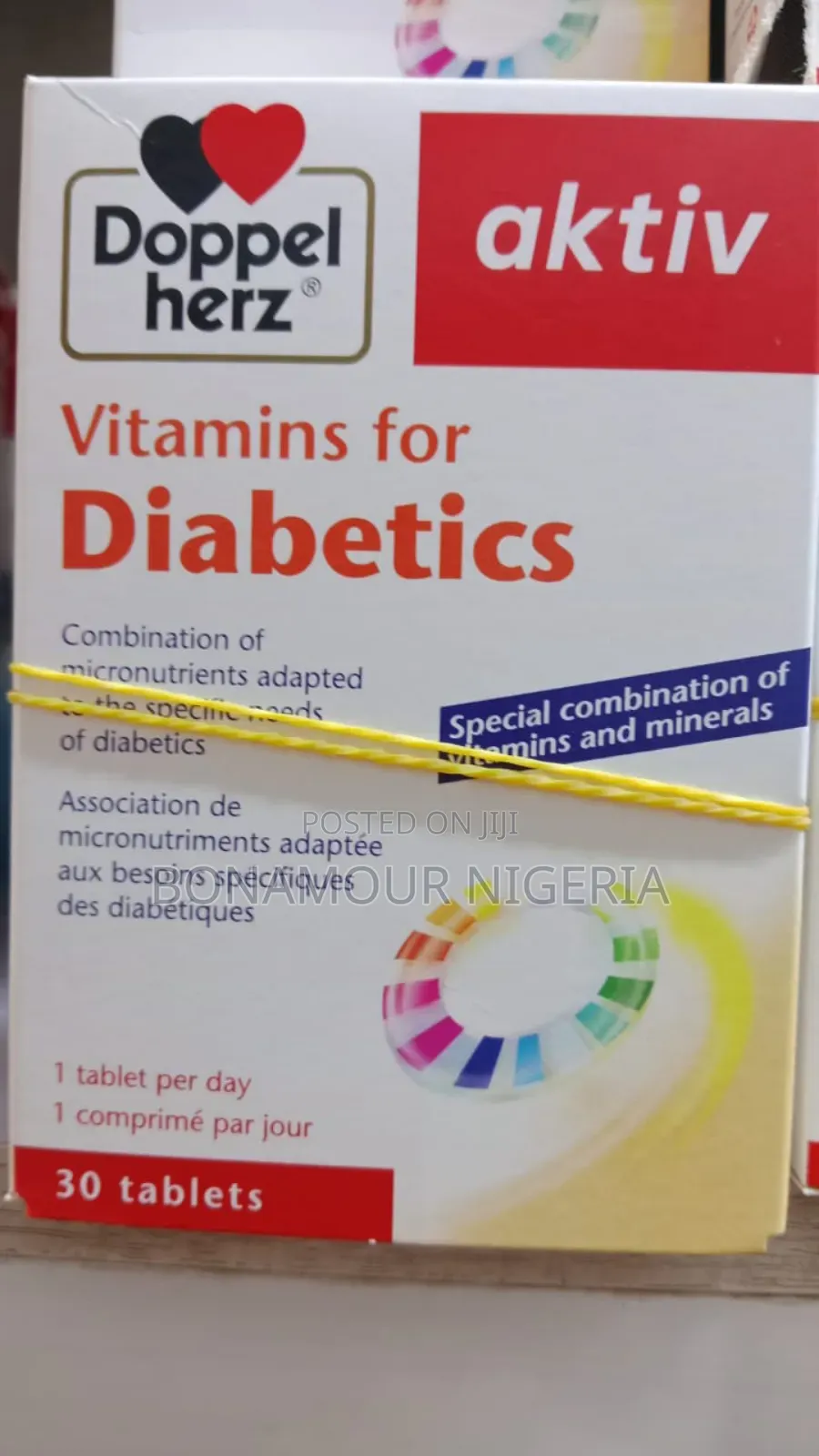 Doppel Herz Vitamins for Di*Betics X 30 Tablets