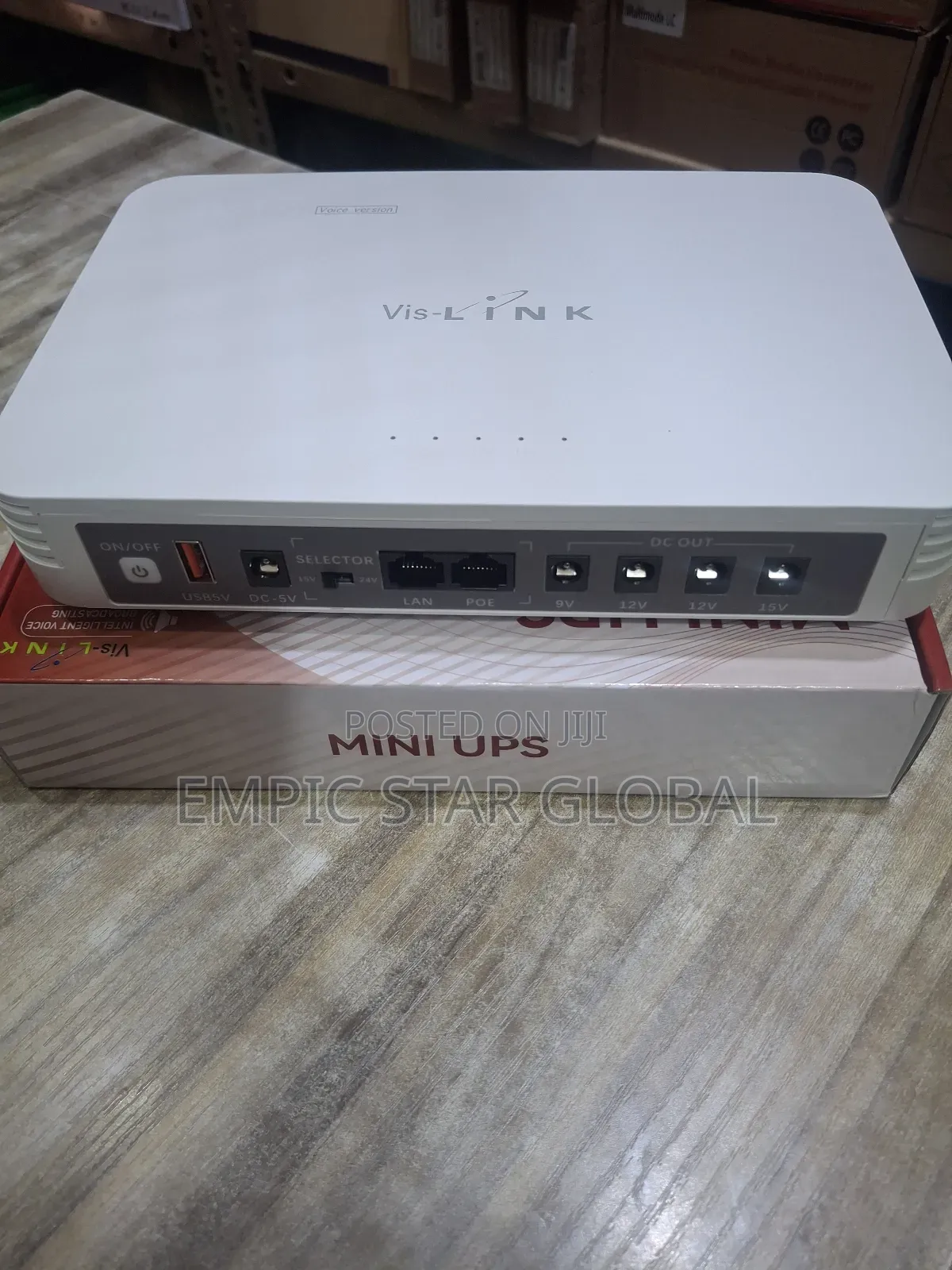 Vis-Link 20000mah Mini Dc Ups Router Power Bank
