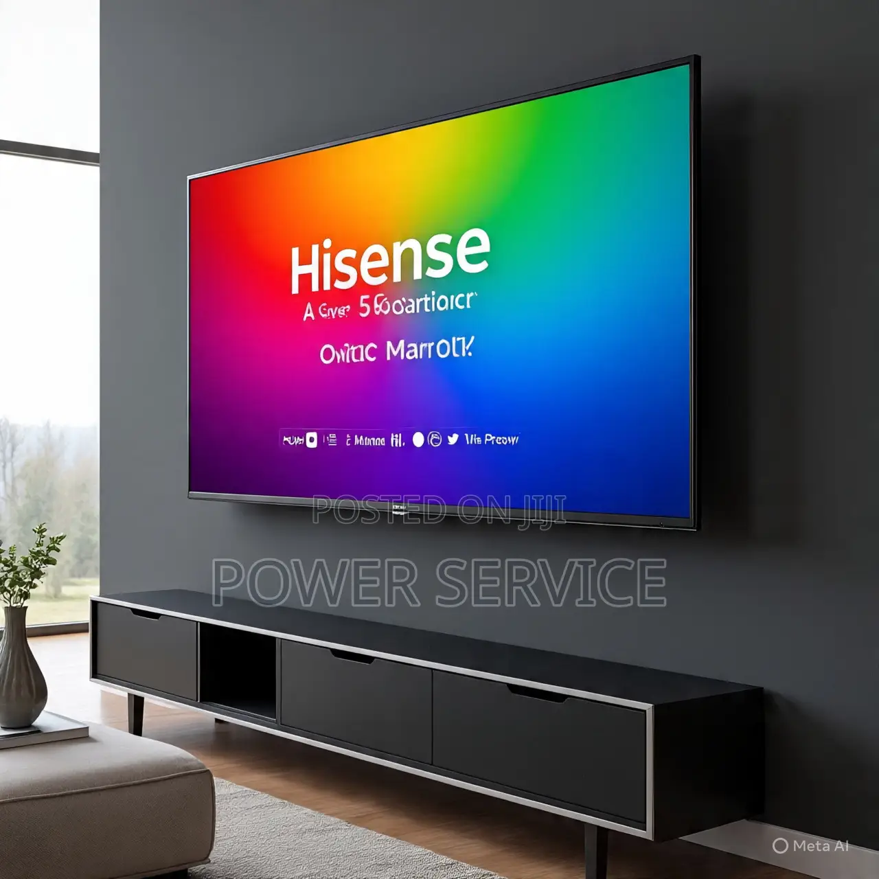 Hisense 55-Inch A6 Series Uhd Smart Tv.
