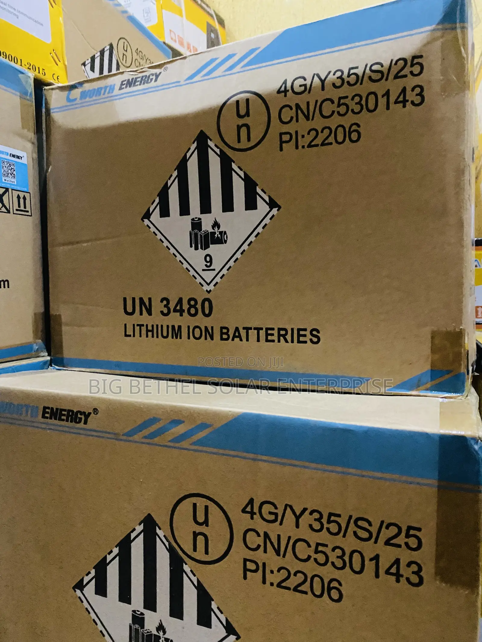 200ah 2.5kwh Cworth Energy Solar Battery