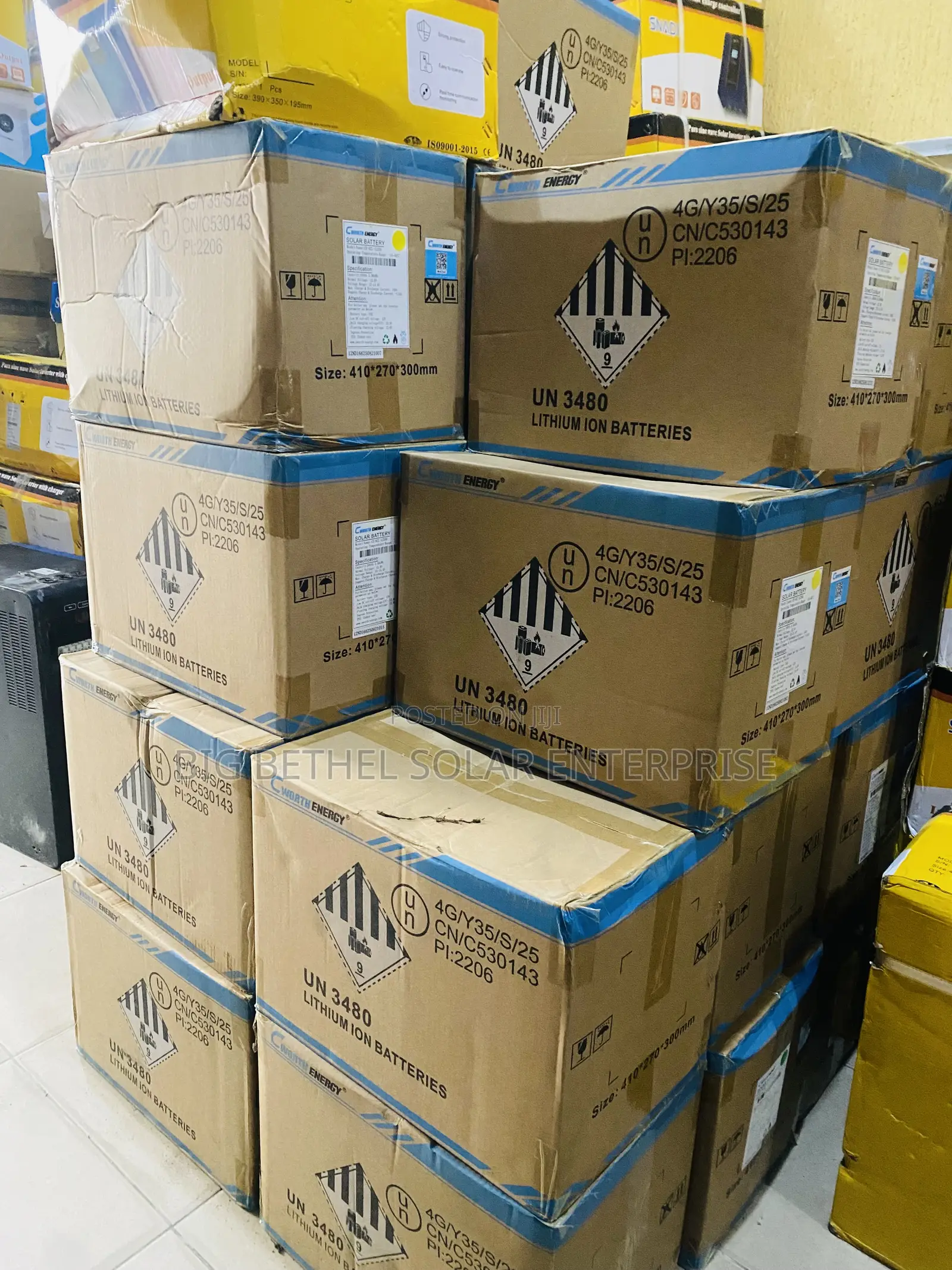 200ah 2.5kwh Cworth Energy Solar Battery