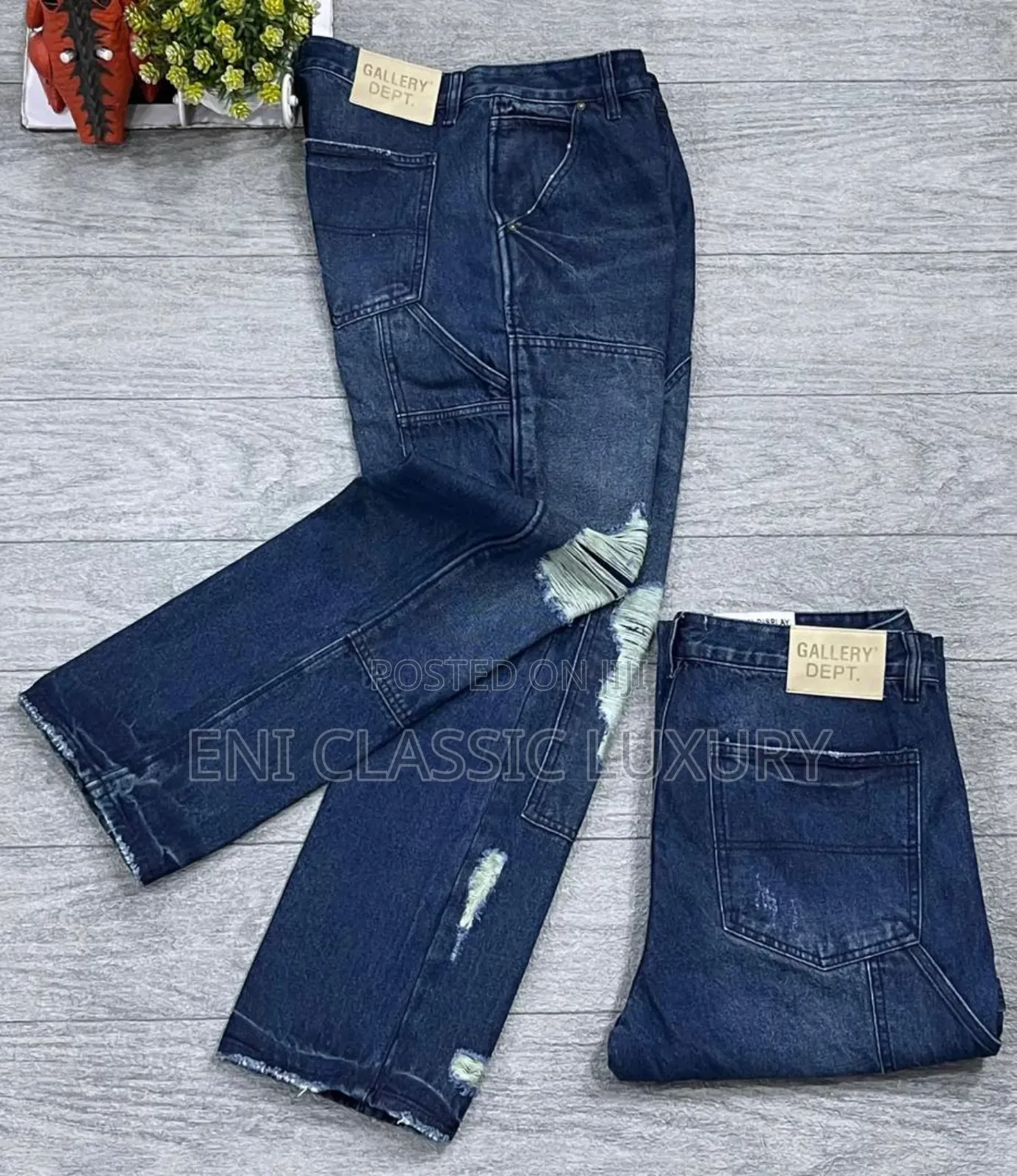 Premium Quality Luxury Men's Jeans Gallery Dept Well Banded Package