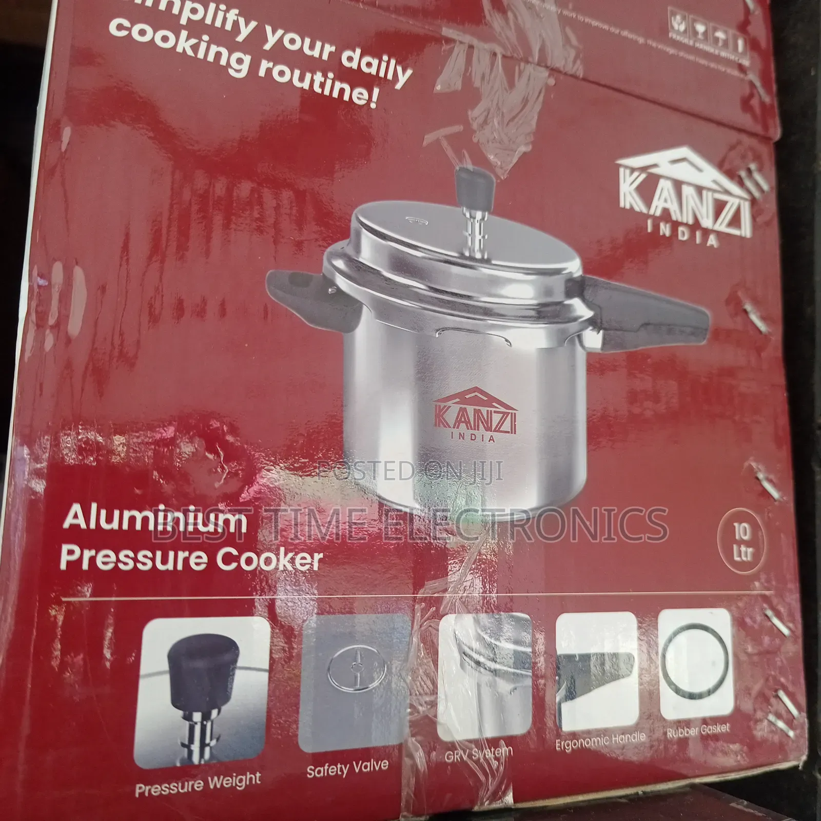 Kanzi India 10ltr Pressure Pot Cooker