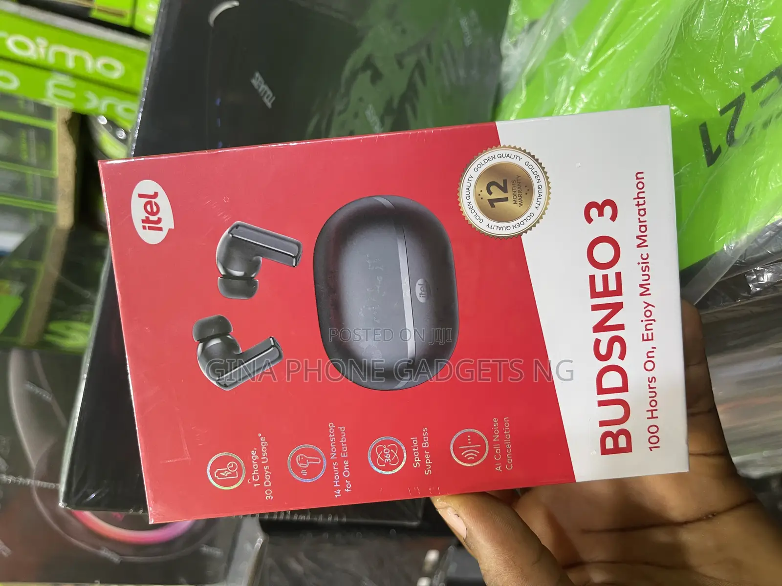 Itel Budsneo 3 Wireless Earbud