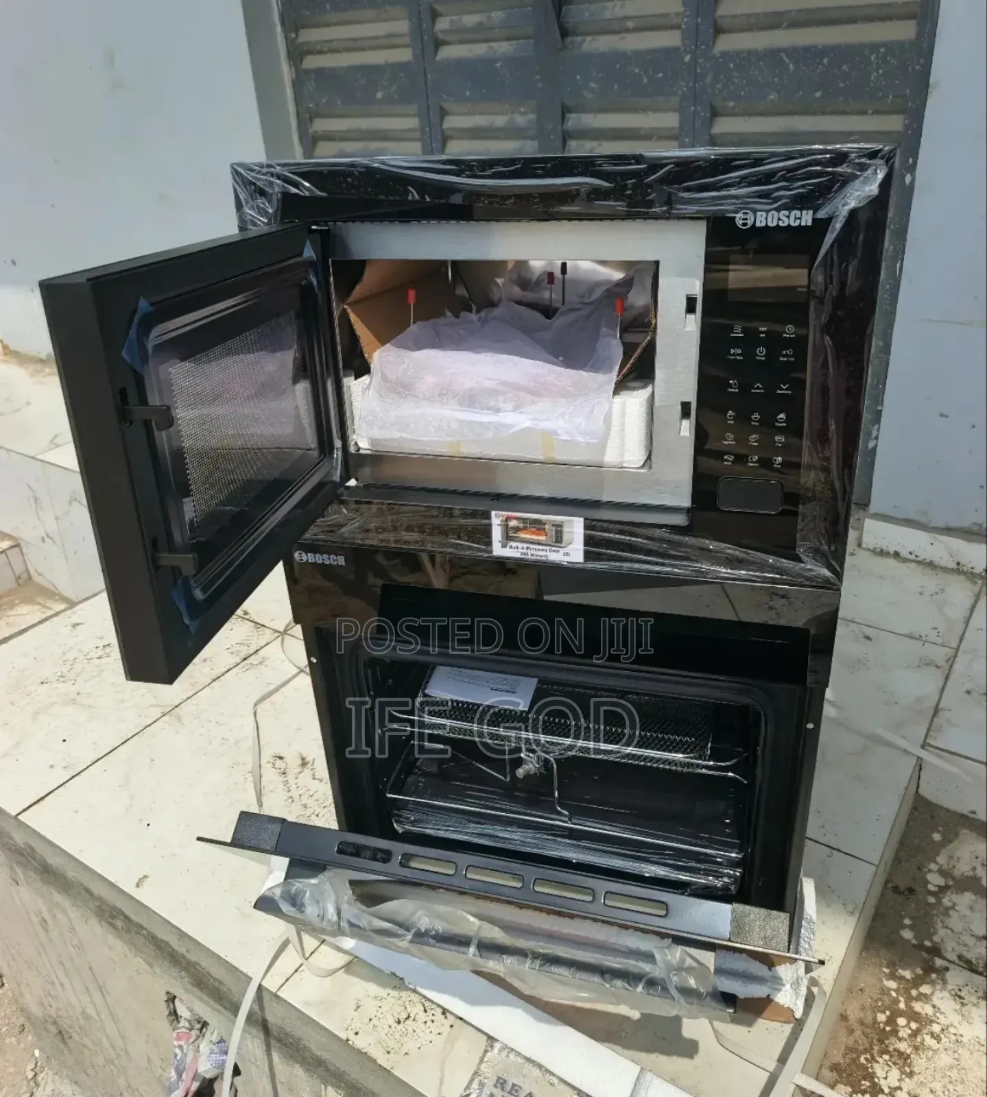 Original Bosch Built-in Digital Electric Oven Digital Microwave 60cm