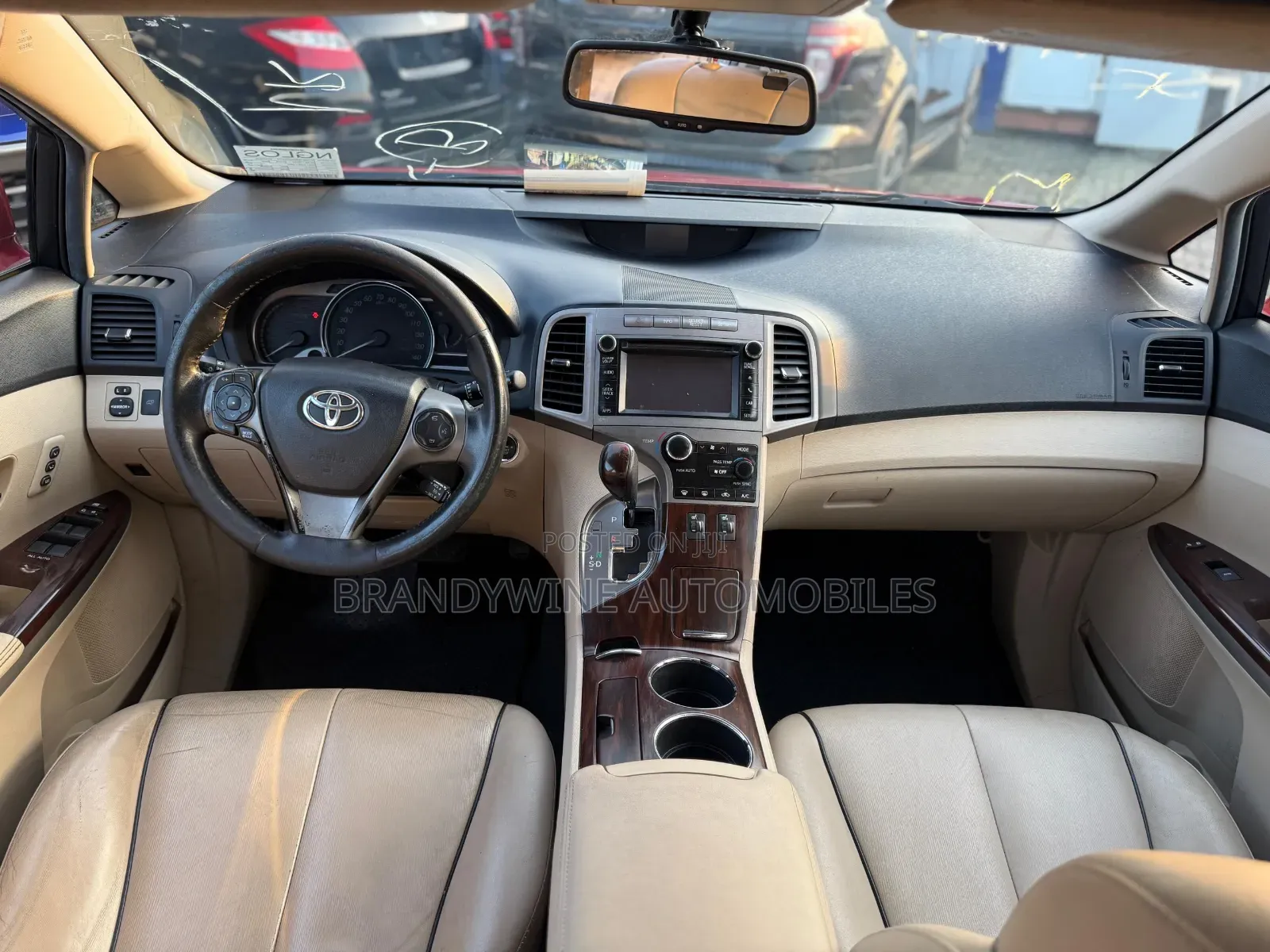 Toyota Venza XLE AWD V6 2013 Red