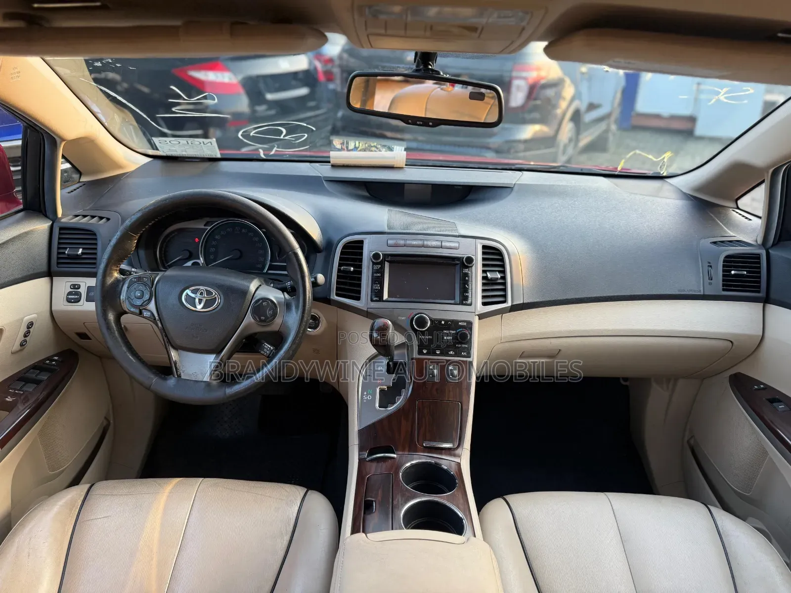 Toyota Venza XLE AWD V6 2013 Red