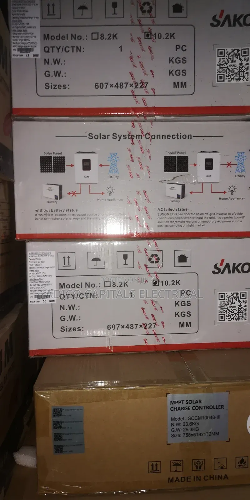 10.2kva Sako Hybrid Inverter