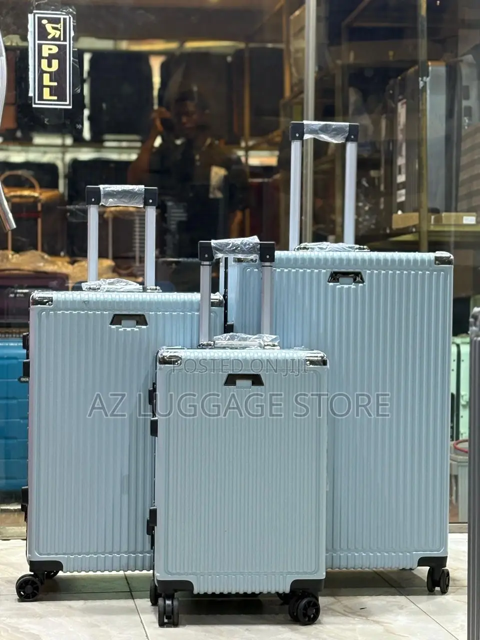 Set of 3 Arch Colors Aluminum Luggage Box
