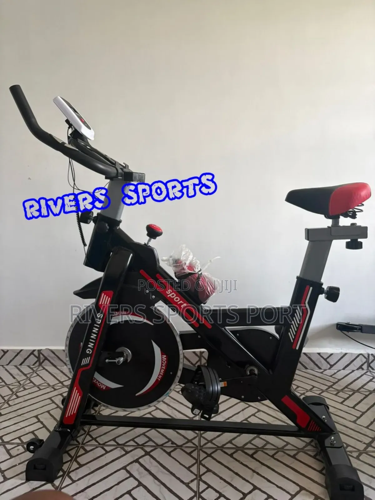 Big Deluxe Spinning Bike Commercial Home Use With Display