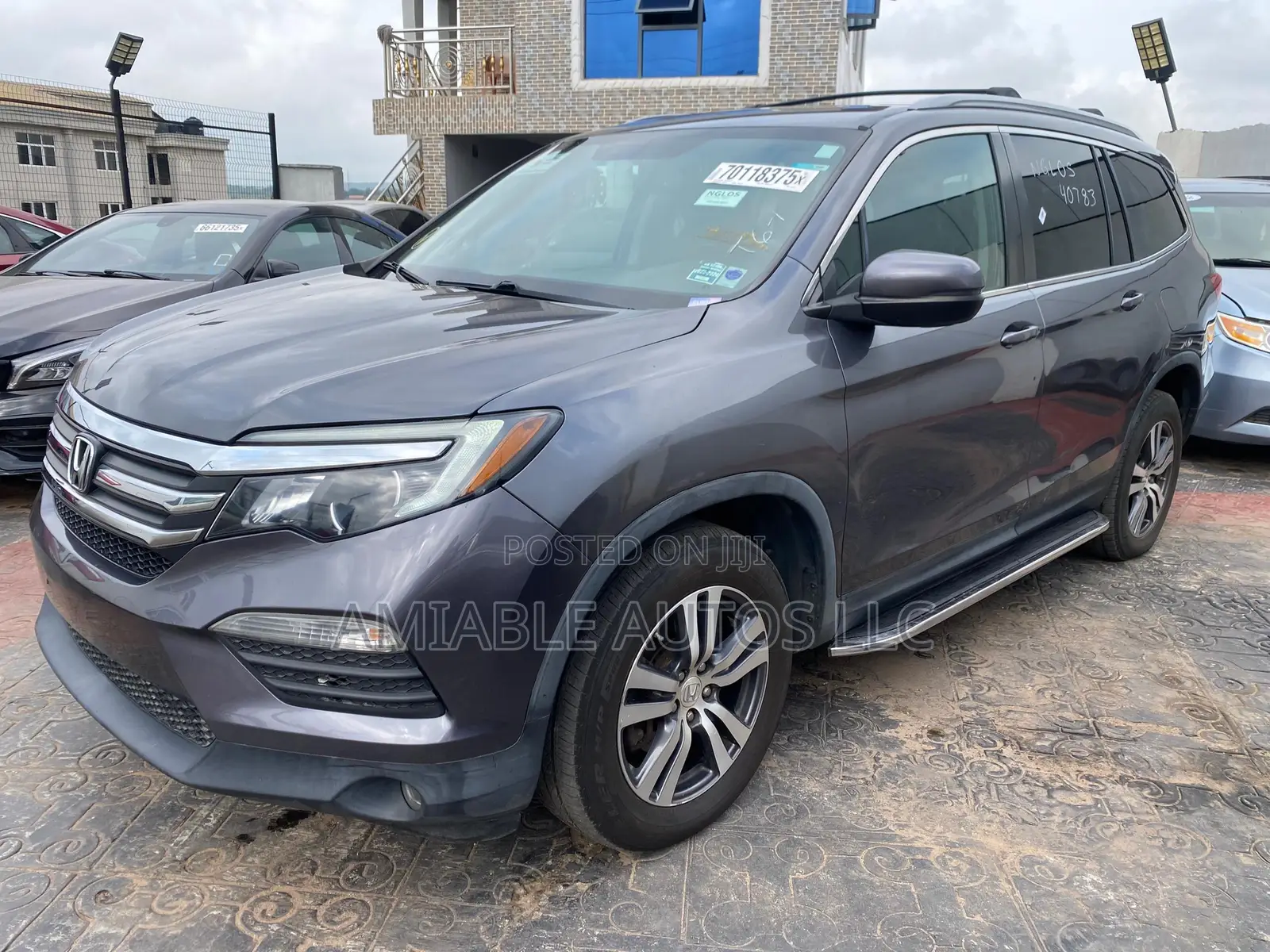 Honda Pilot EX-L 4dr SUV 4WD (3.5L 6cyl 5A) 2016 Gray
