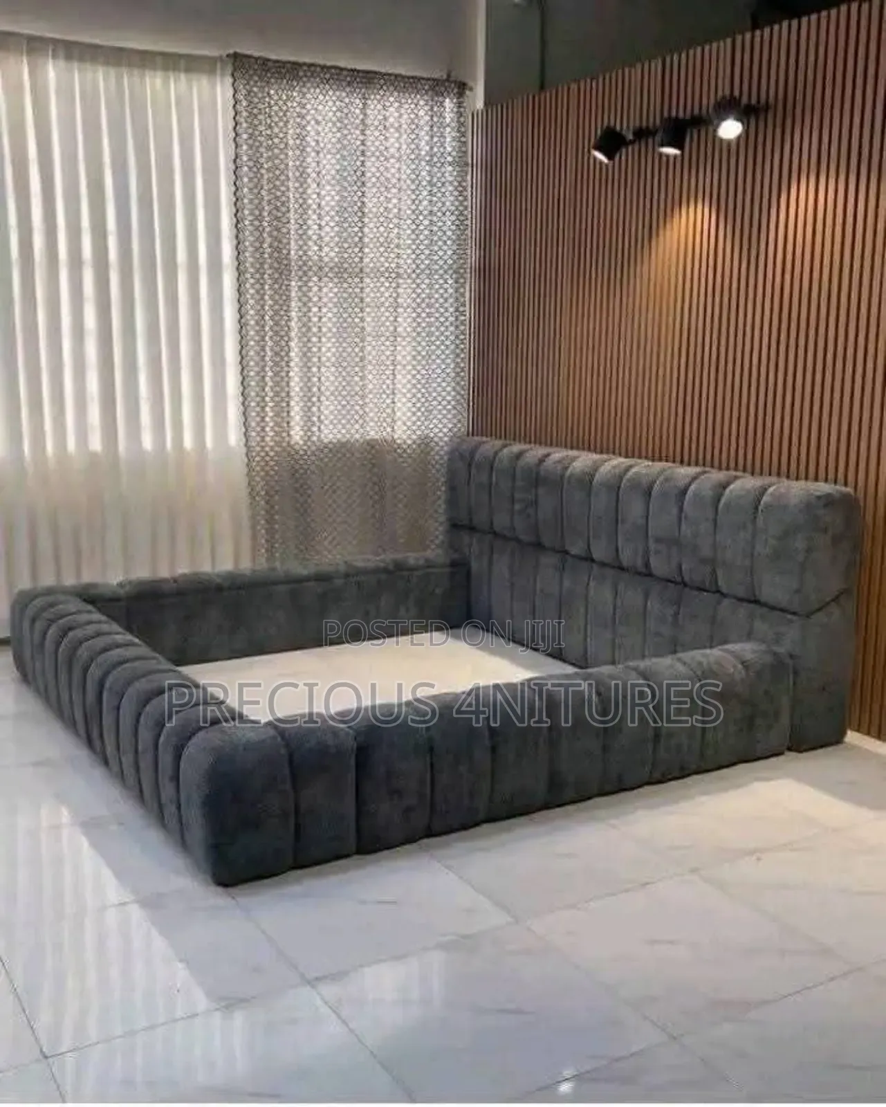 Executive Bed Frame Cabinet