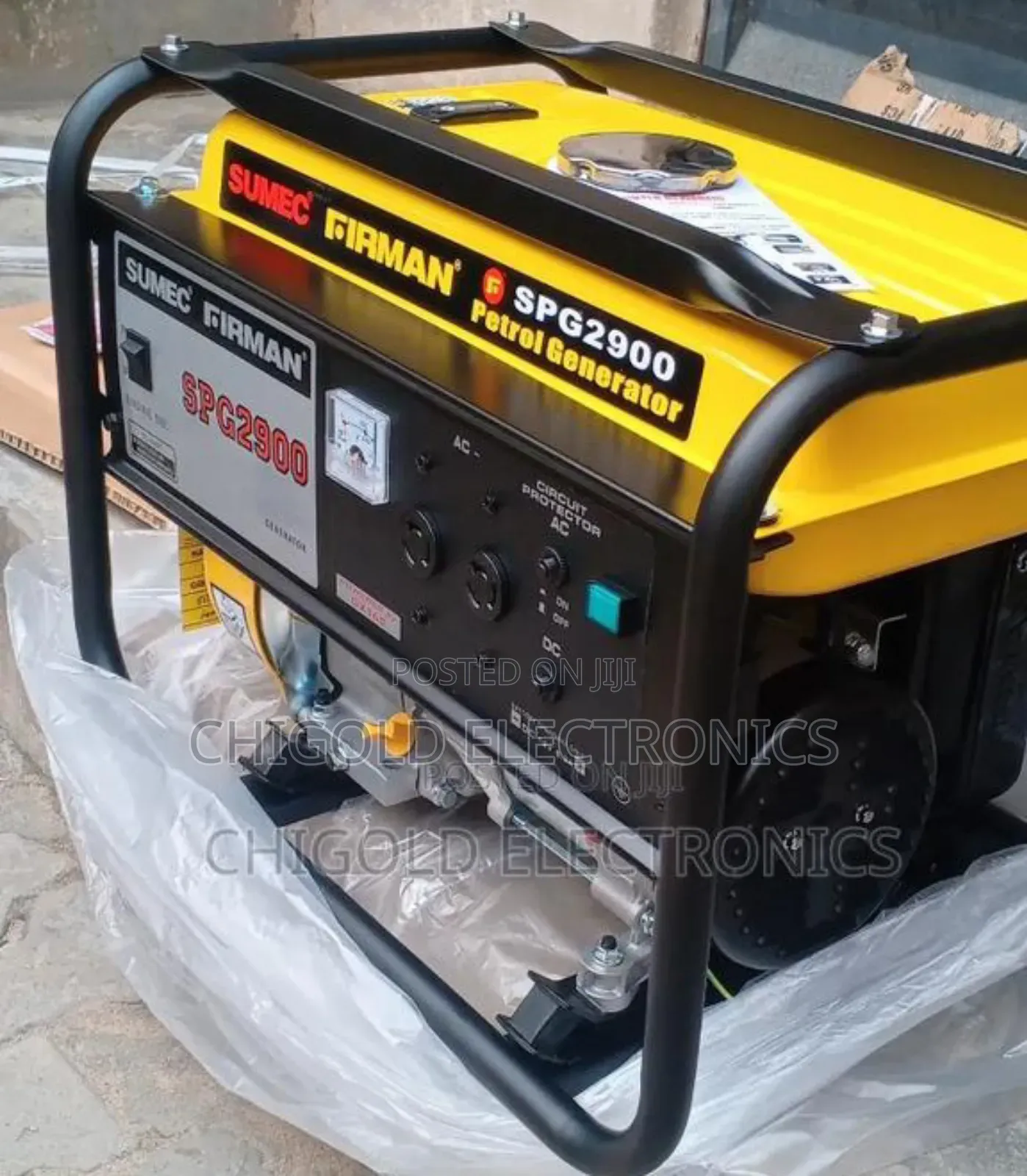 Original Sumec Firman Generator SPG 2900 100% Copper Coin