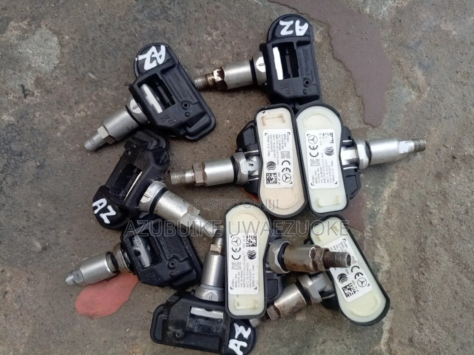 Mercedes Benz Gle 2015/2019 Tyre Pressure Sensor