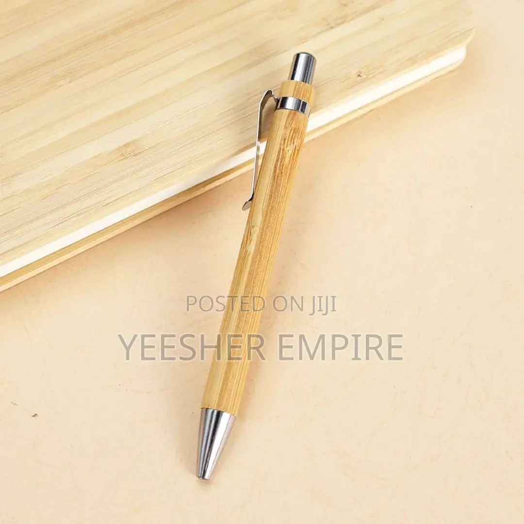 Wooden Notebook With Wooden Pen