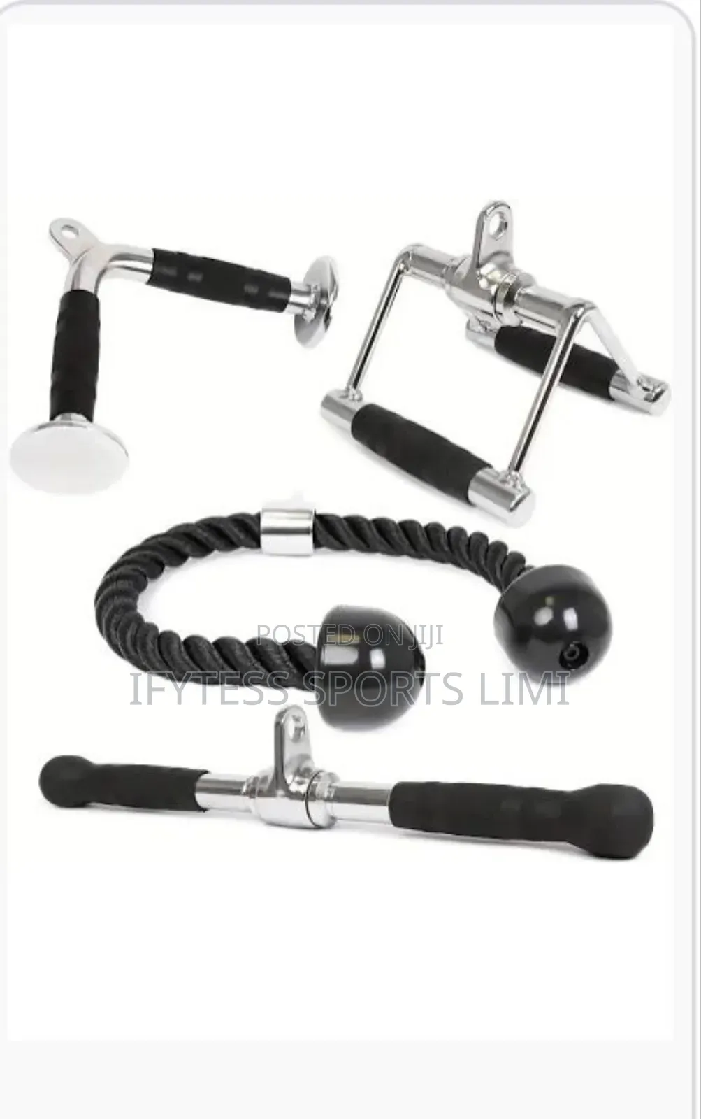 V Bar Station Gym Cable Accessories
