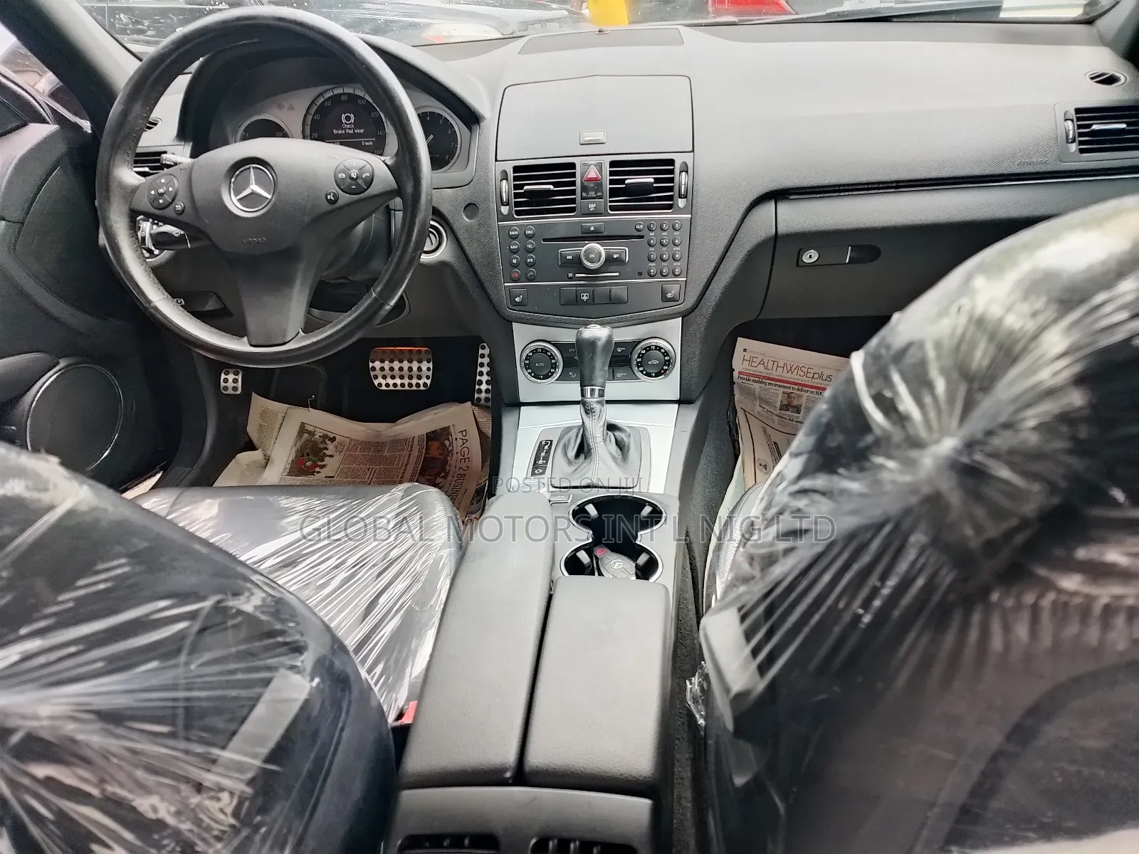 Mercedes-Benz C300 Luxury 4Matic Sedan AWD (3.0L 6cyl 7A) 2011 Black