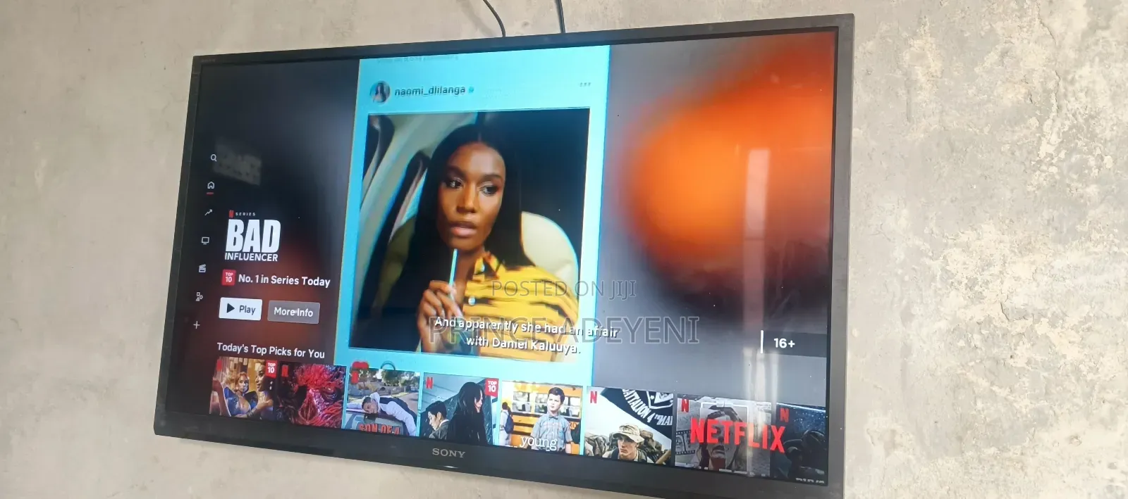 32 Inches Sony Smart Tv