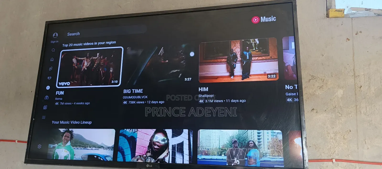 43 Inches Ultra Hd Lg Smart Tv With Airplay