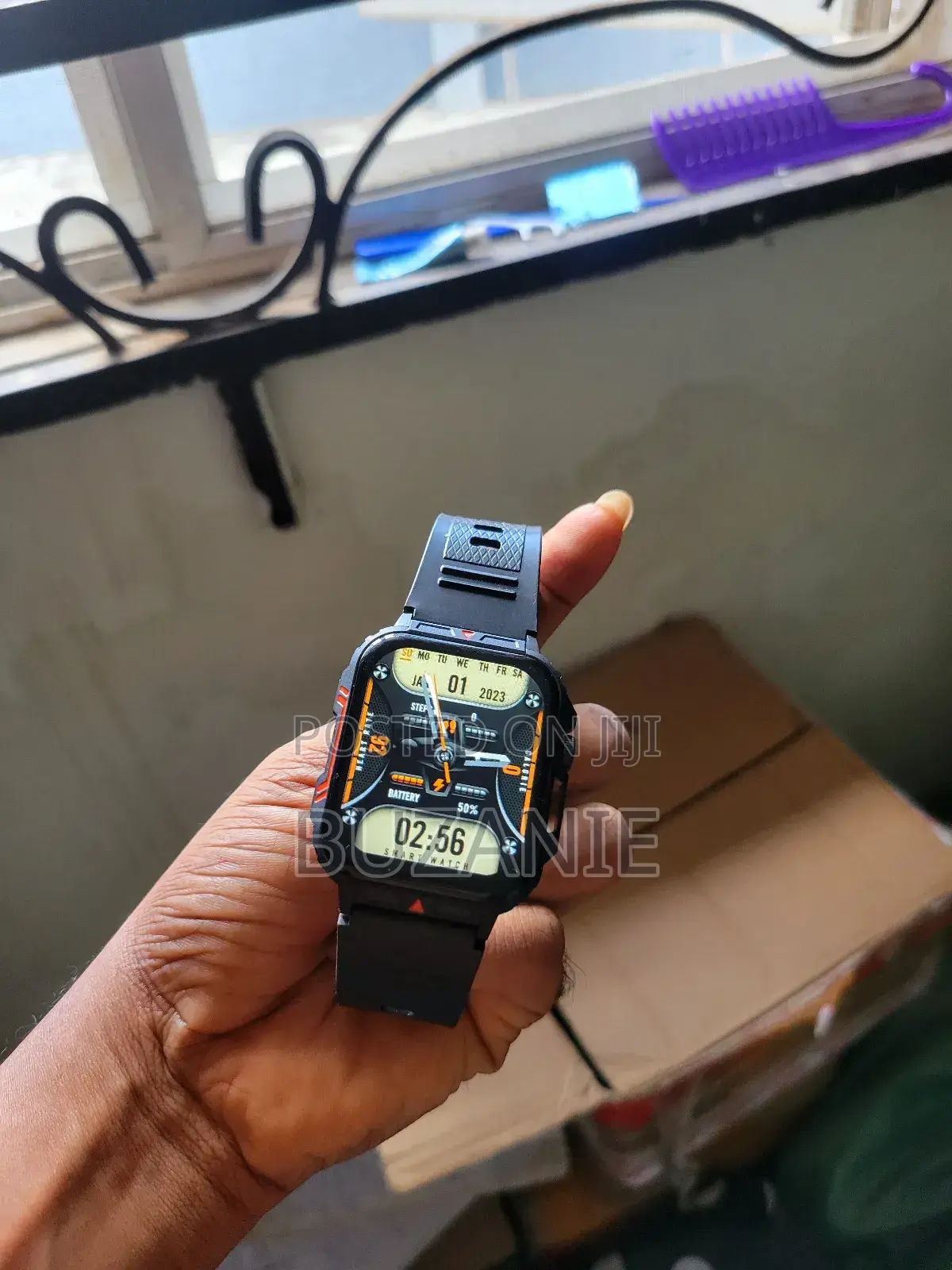 Military Grade Rugged Smartwatch Water and Dustproof