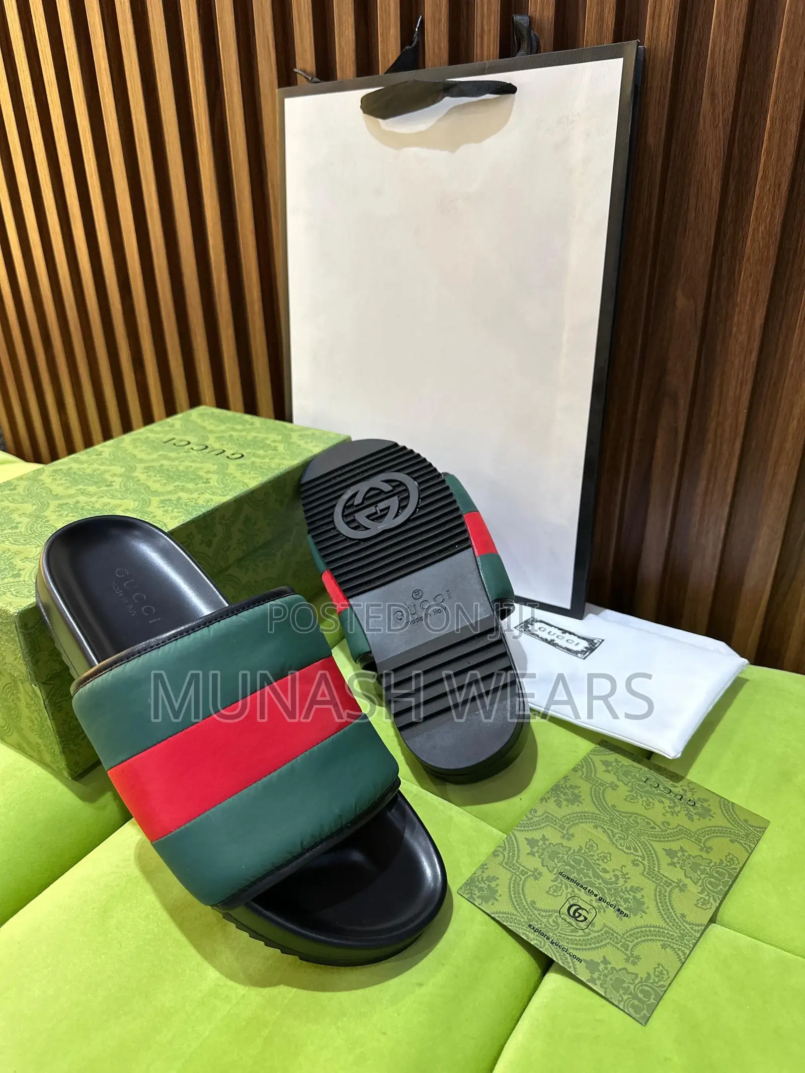 Luxury Gucci Slide 40-47 Available Trendz