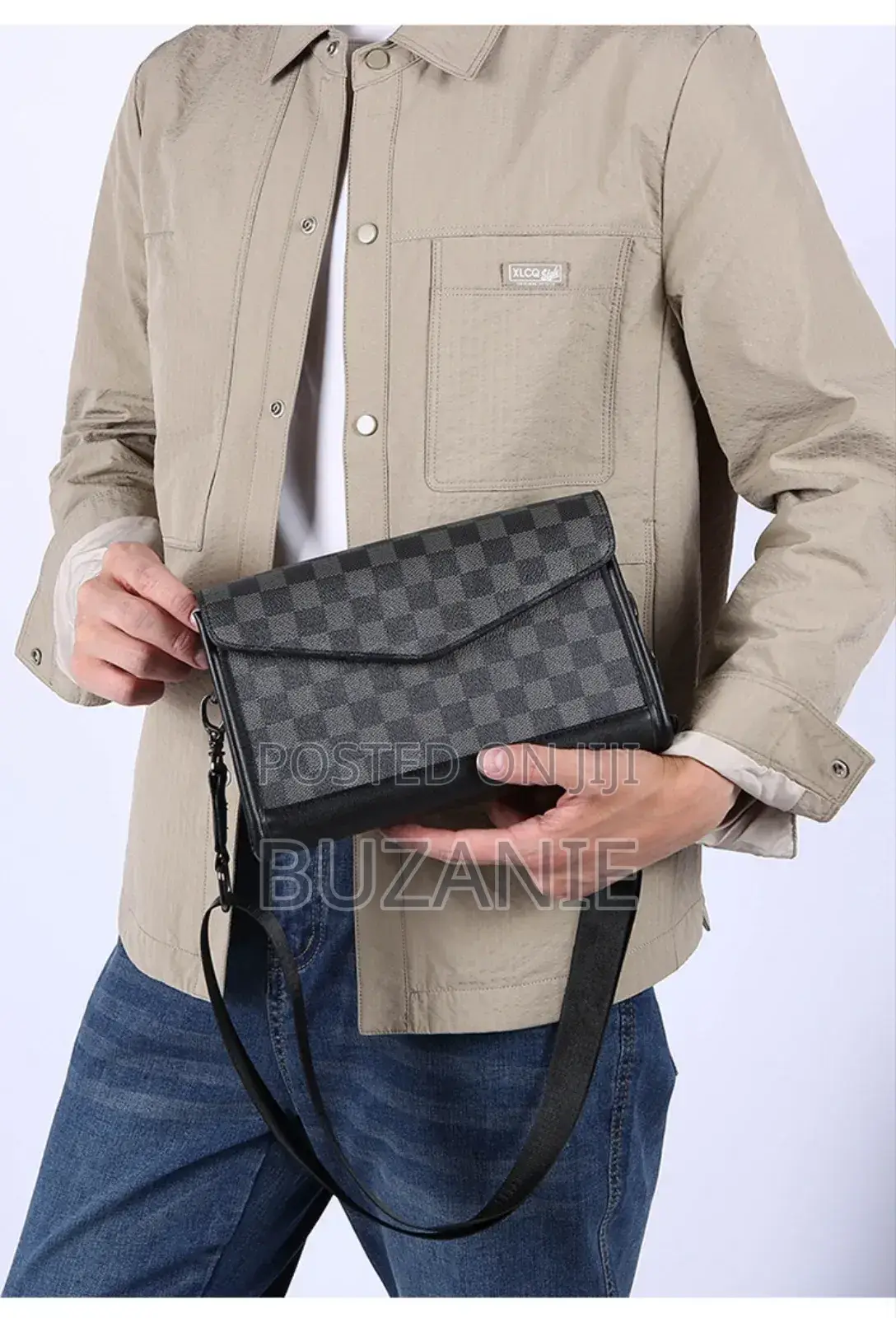 Men Crossbody Bag Learher Men Shoulder Bag