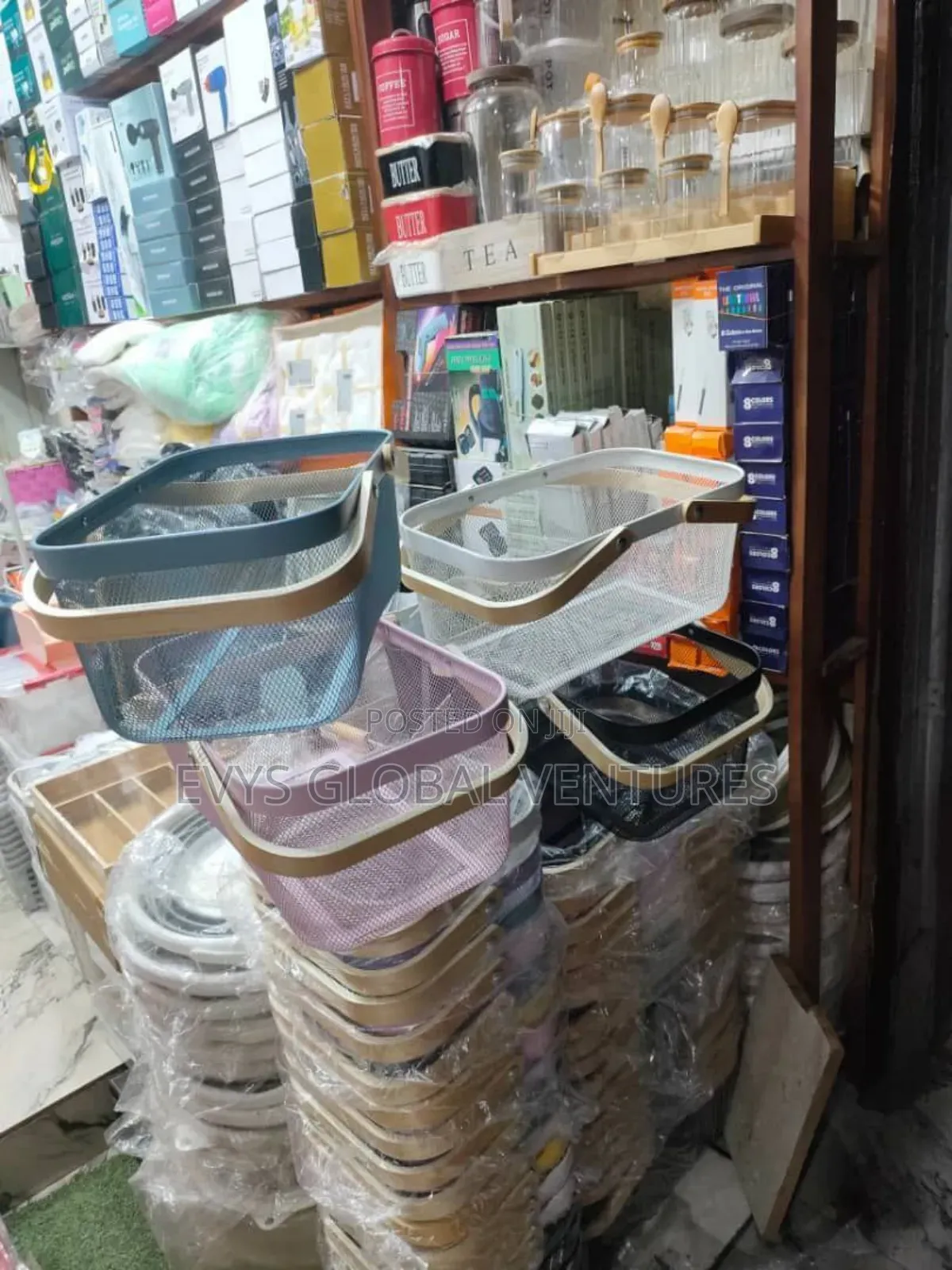 Pantry Shopping Mesh Basket