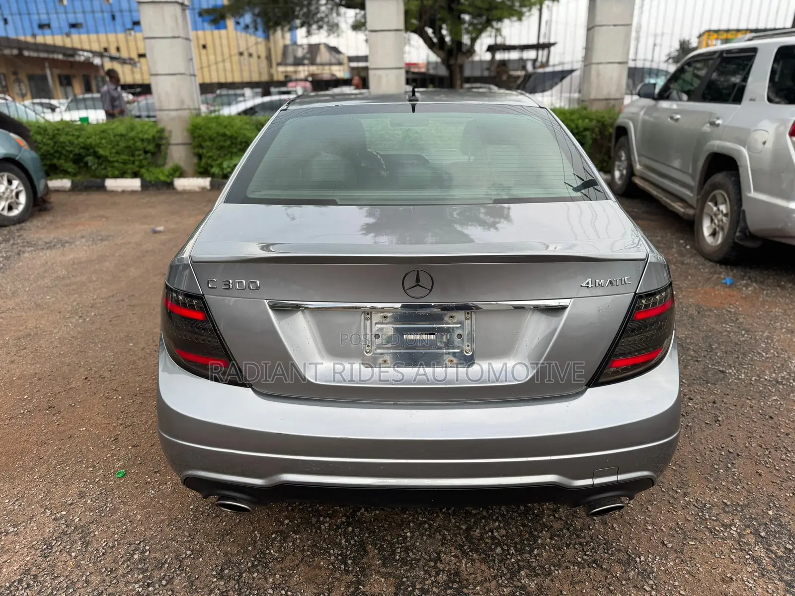 Mercedes-Benz C300 Sport 4Matic Sedan AWD (3.5L 6cyl 7A) 2013 Gray
