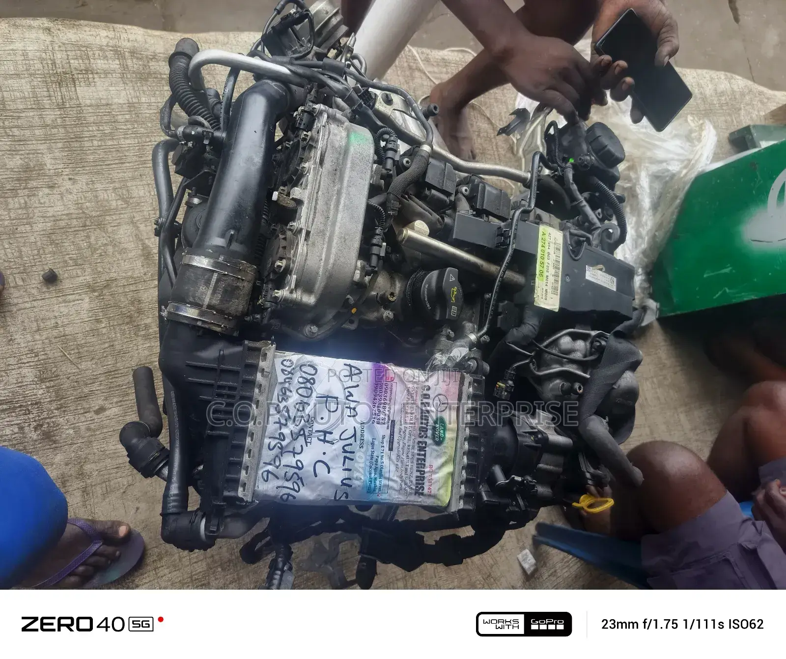 4plug Engine A274 for Mercedes Benz Glc,C300, E300 2015 to 2019