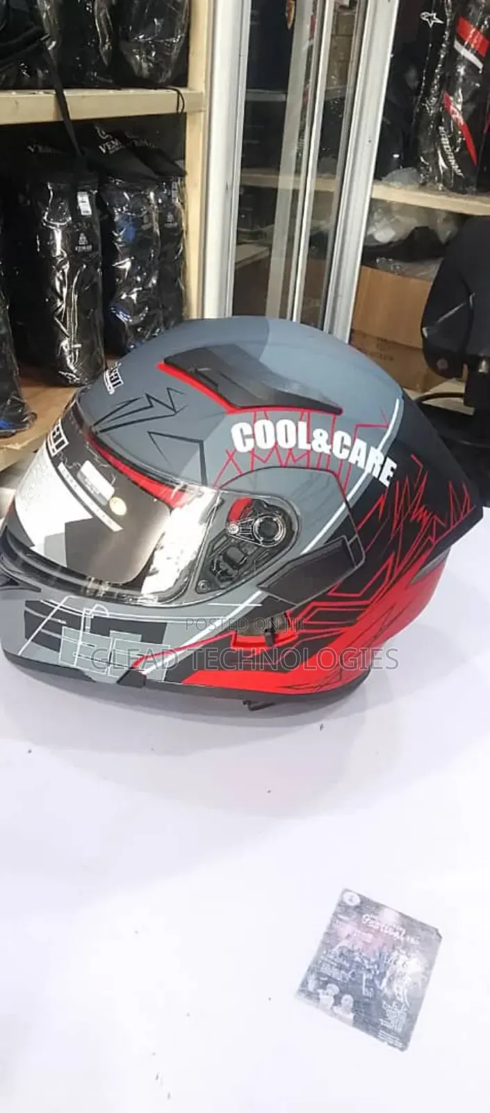 Cool Care Motorcycle Helmet