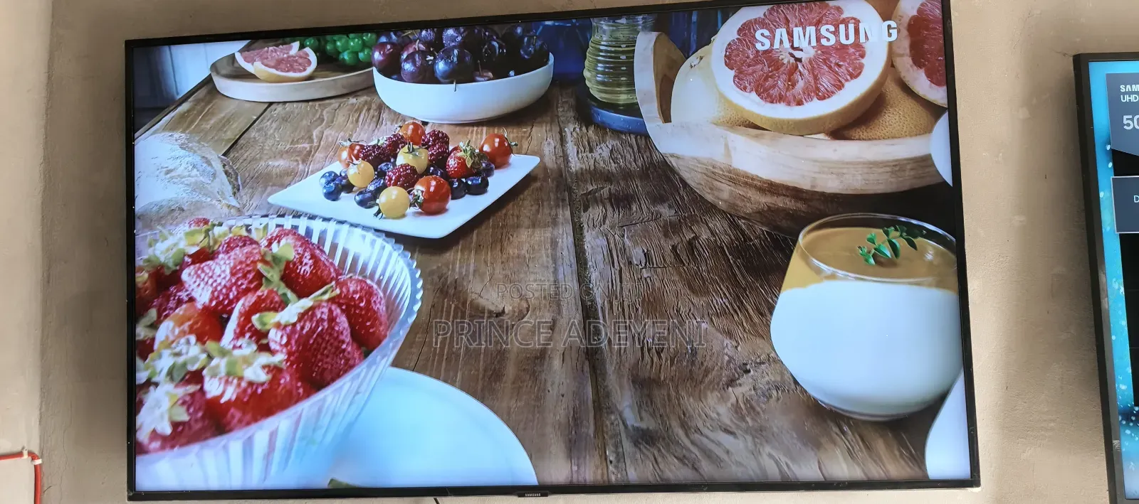 55 Inches Ultra Airslim Samsung Smart Tv