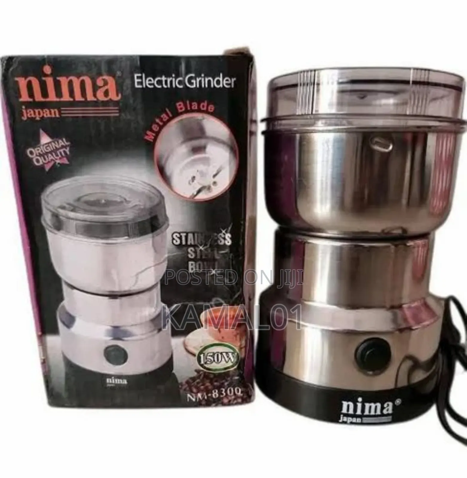 Big Nima Electric Grinder for Nuts and Spices