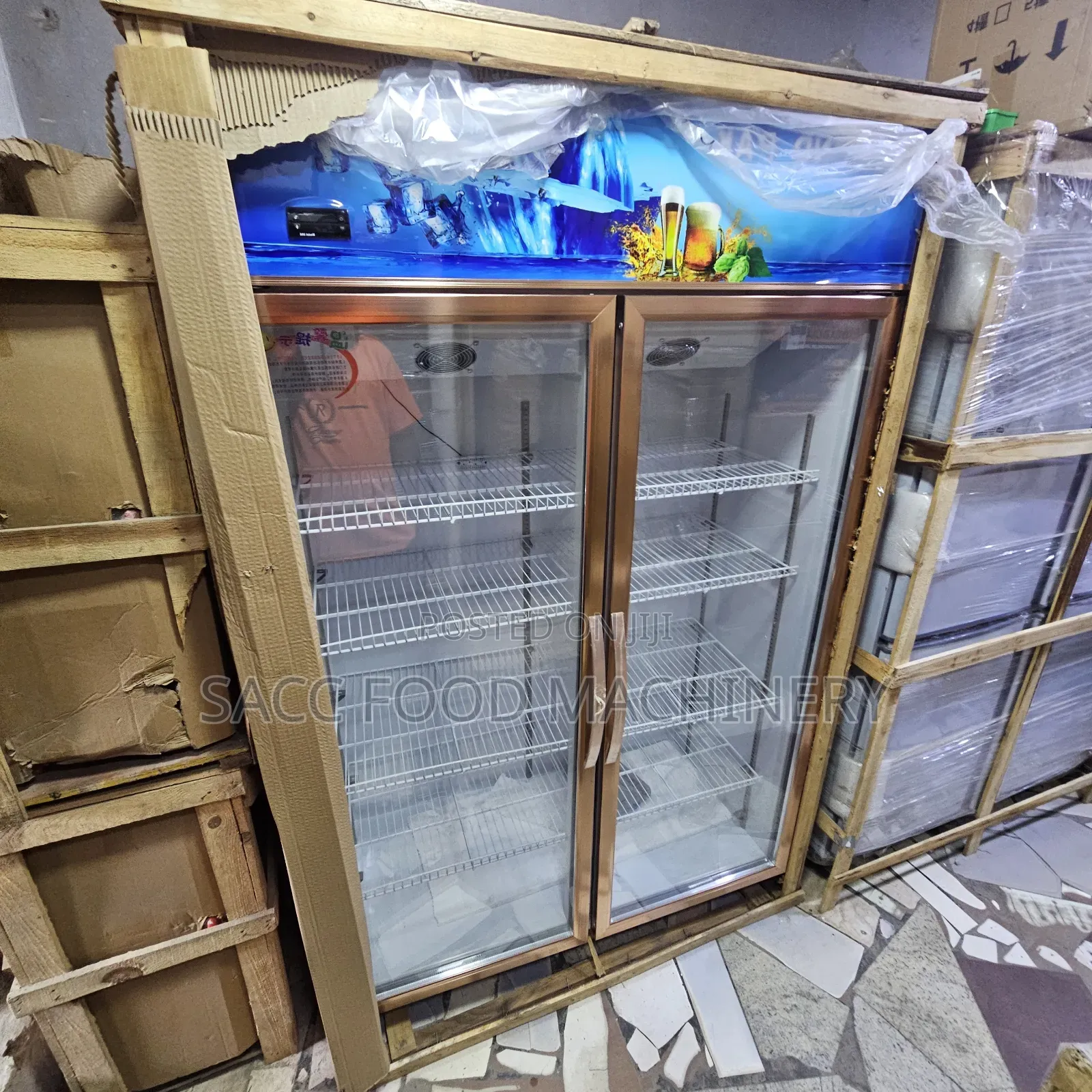 Industrial Drink Display Chiller (Double Door)