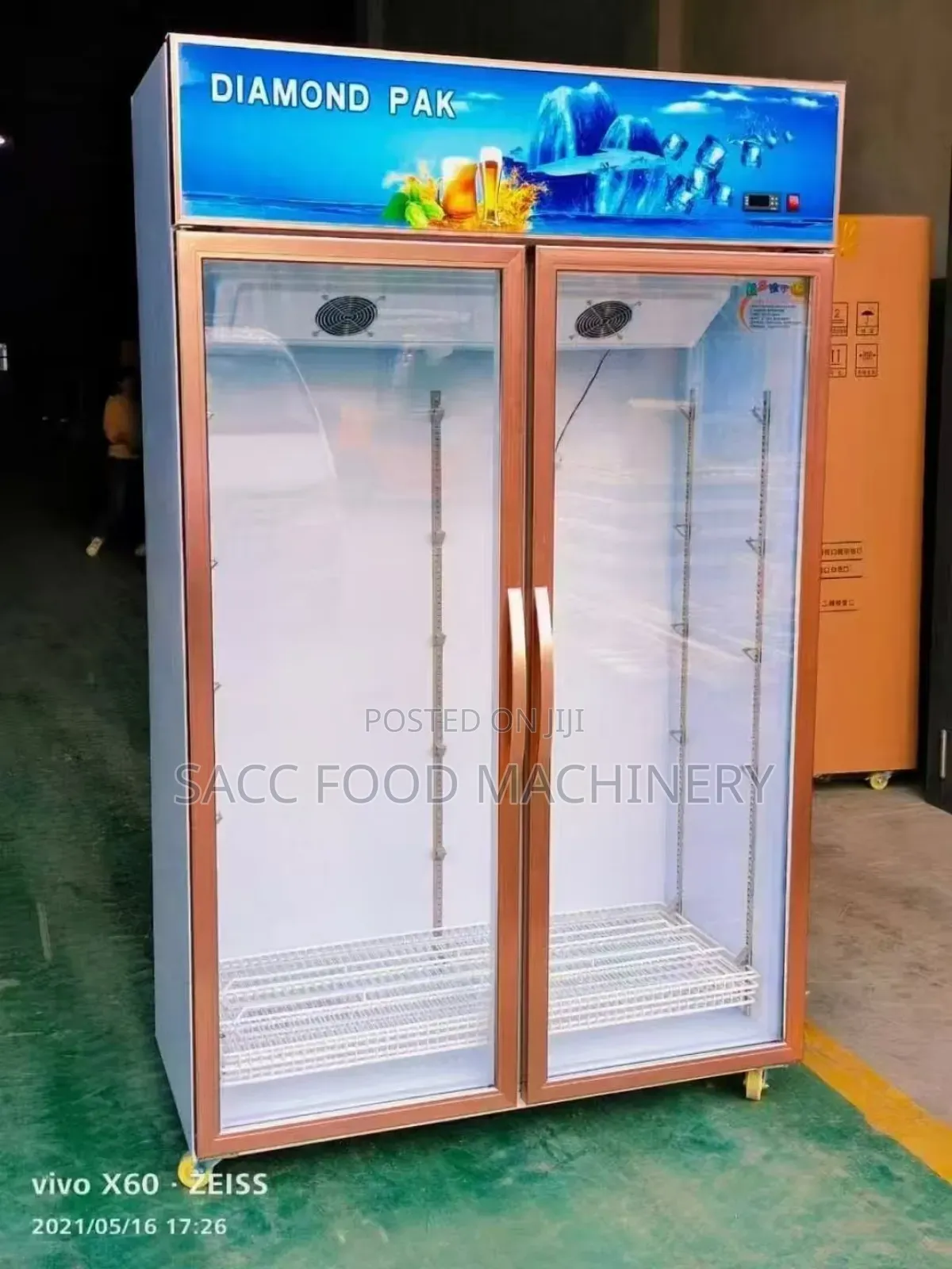 Industrial Drink Display Chiller (Double Door)