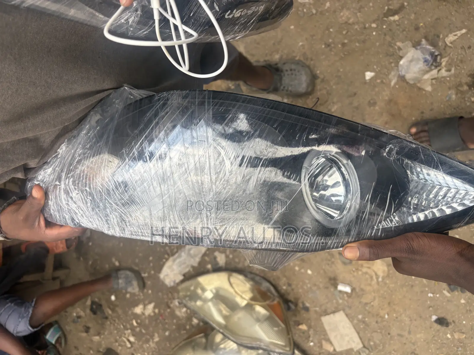 Set Yahoo/Led Headlights Camry 2005