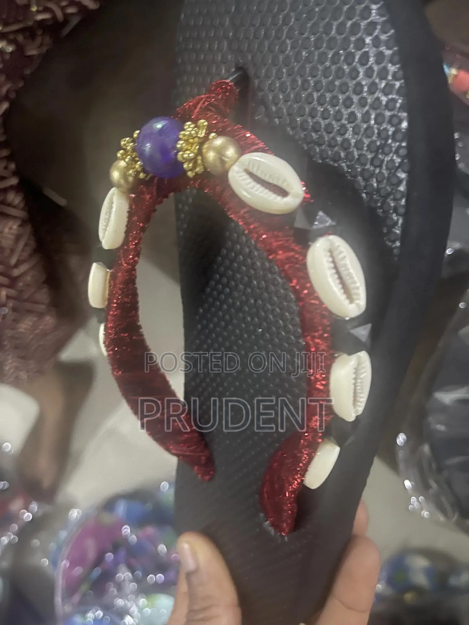 Beaded/Fancy Dunlop Slippers